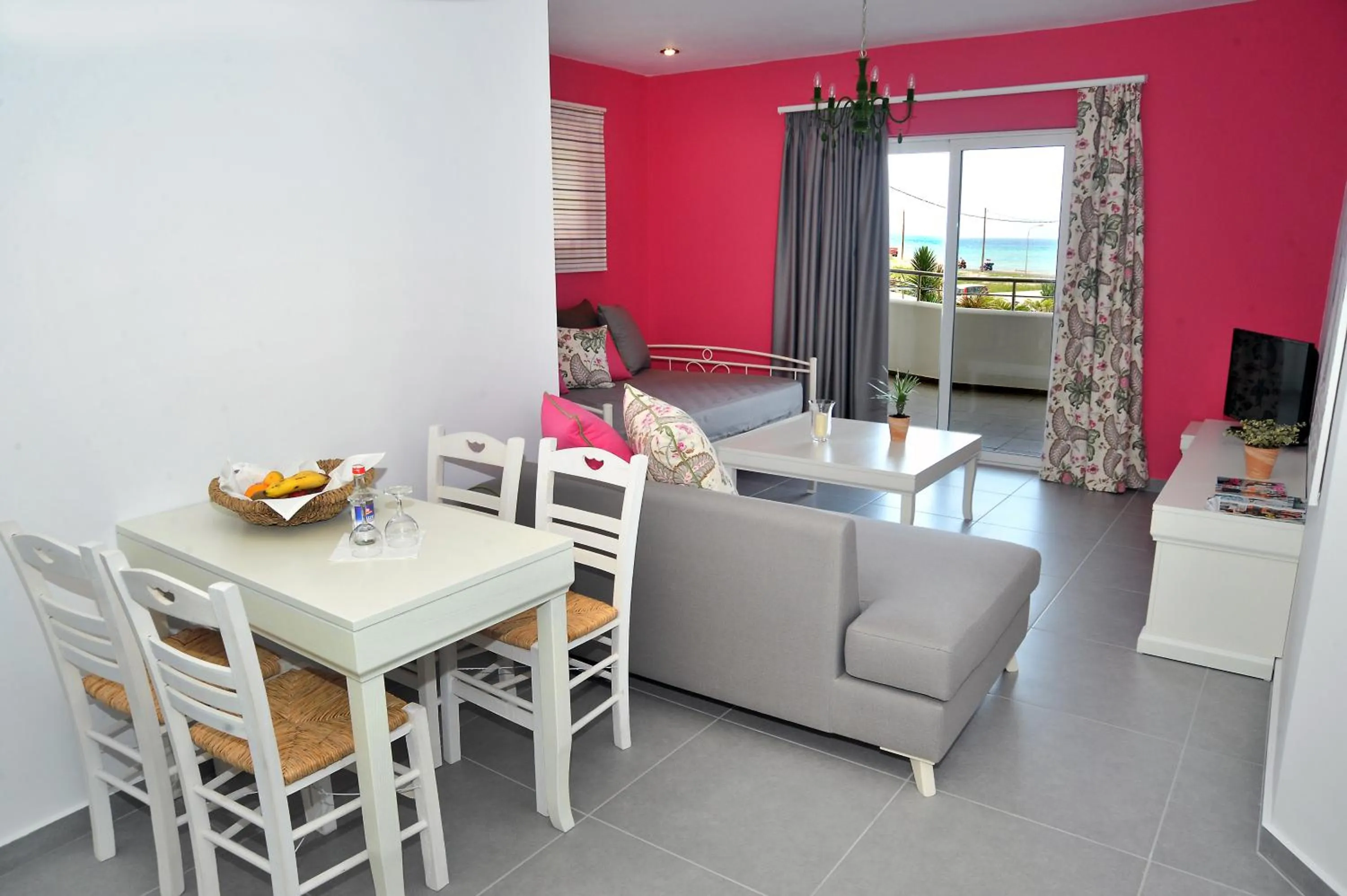 One - Bedroom Suite With Sea View ( 4 Adults) in Kos Palace