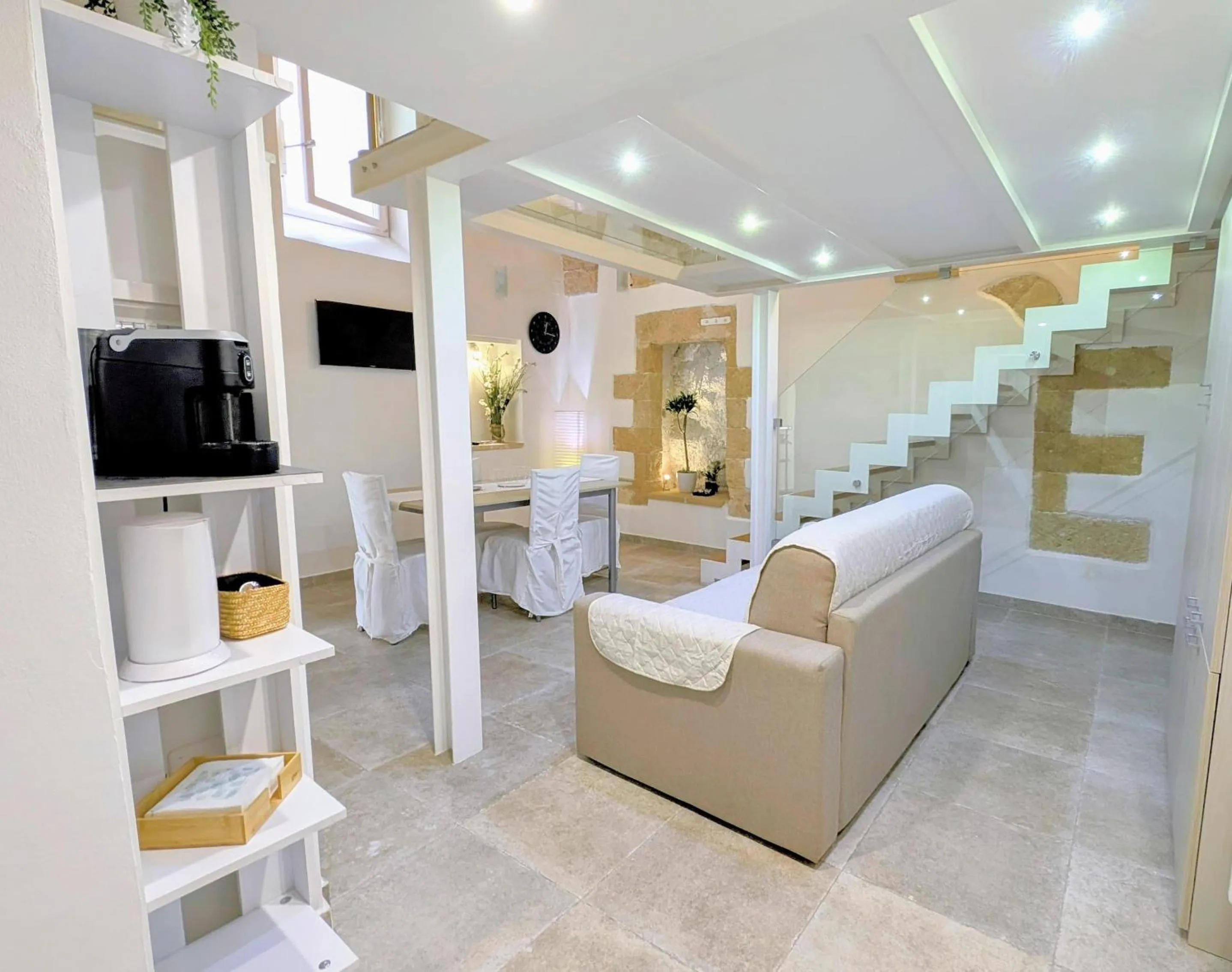 Living room in B&B Corte Regina Esther