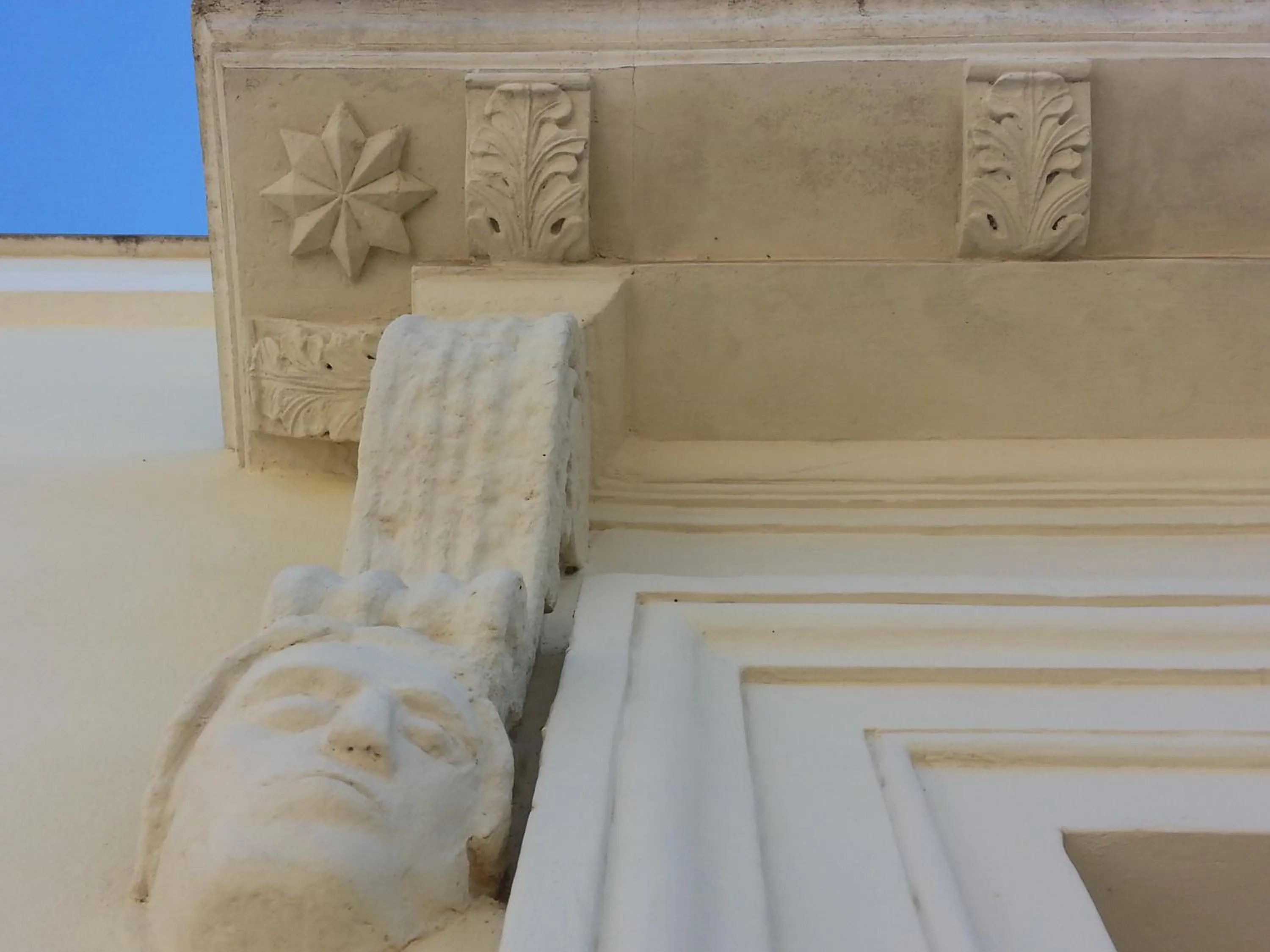 Decorative detail in B&B Corte Regina Esther