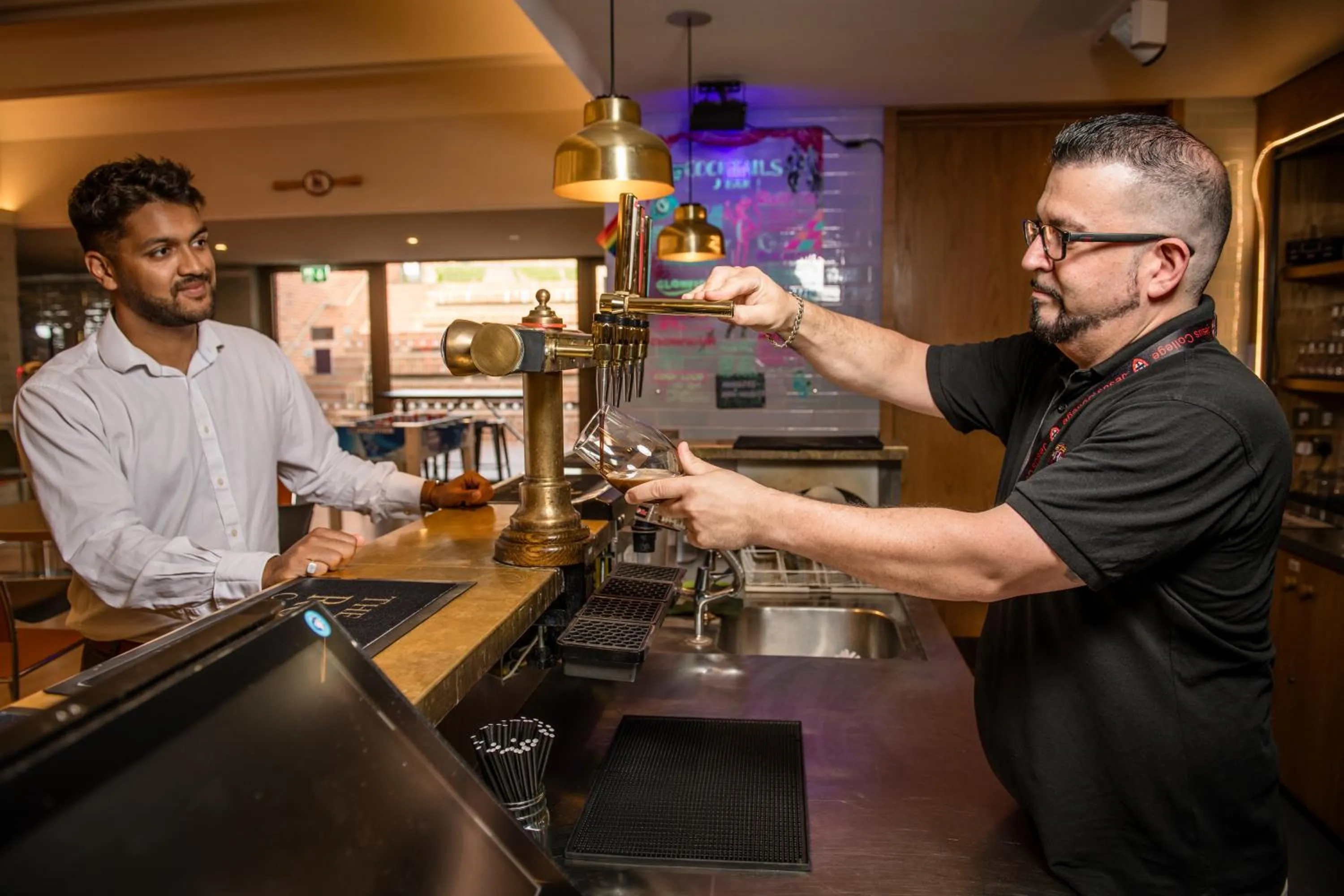 Lounge or bar in West Court- Jesus College