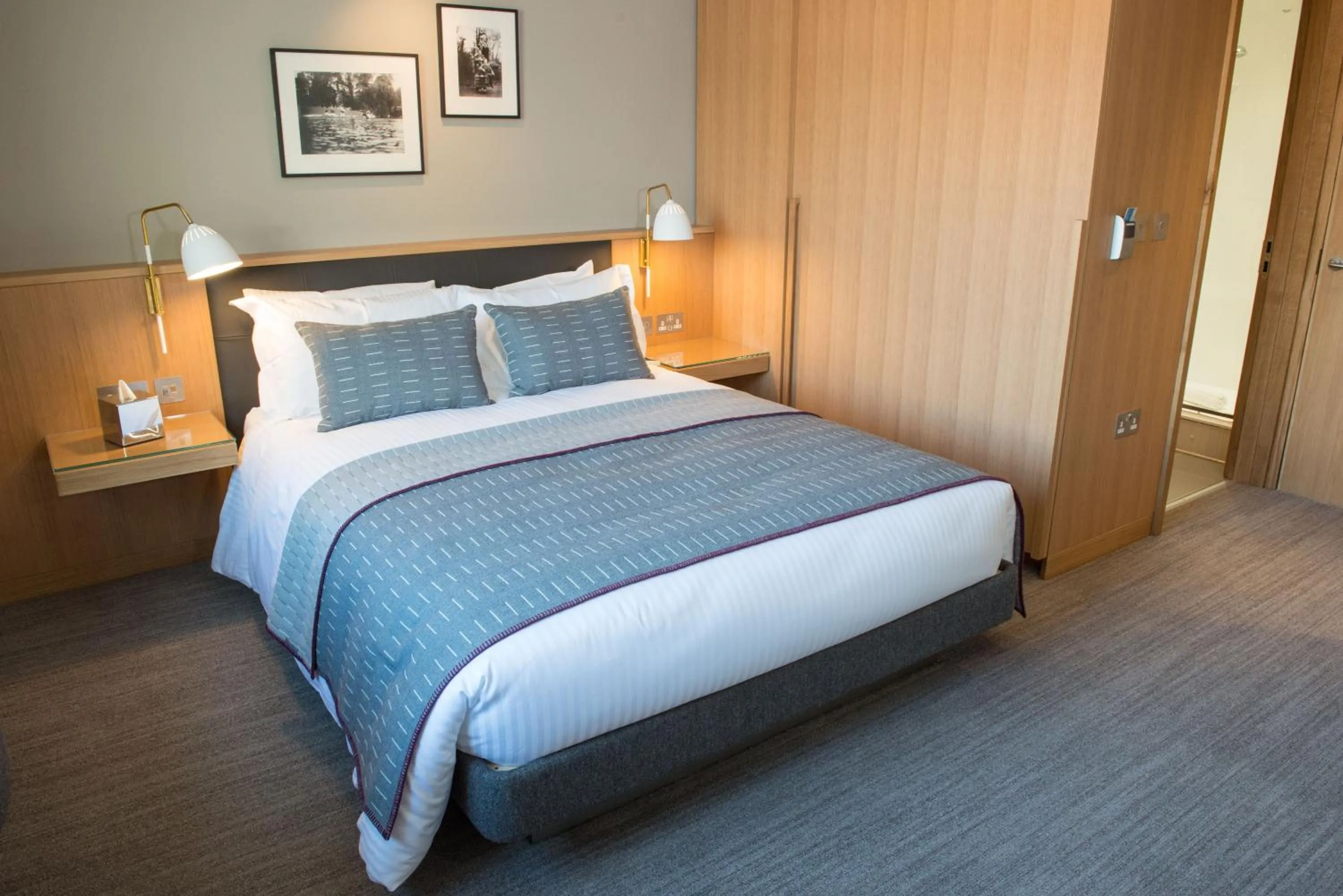 Bedroom, Bed in West Court- Jesus College