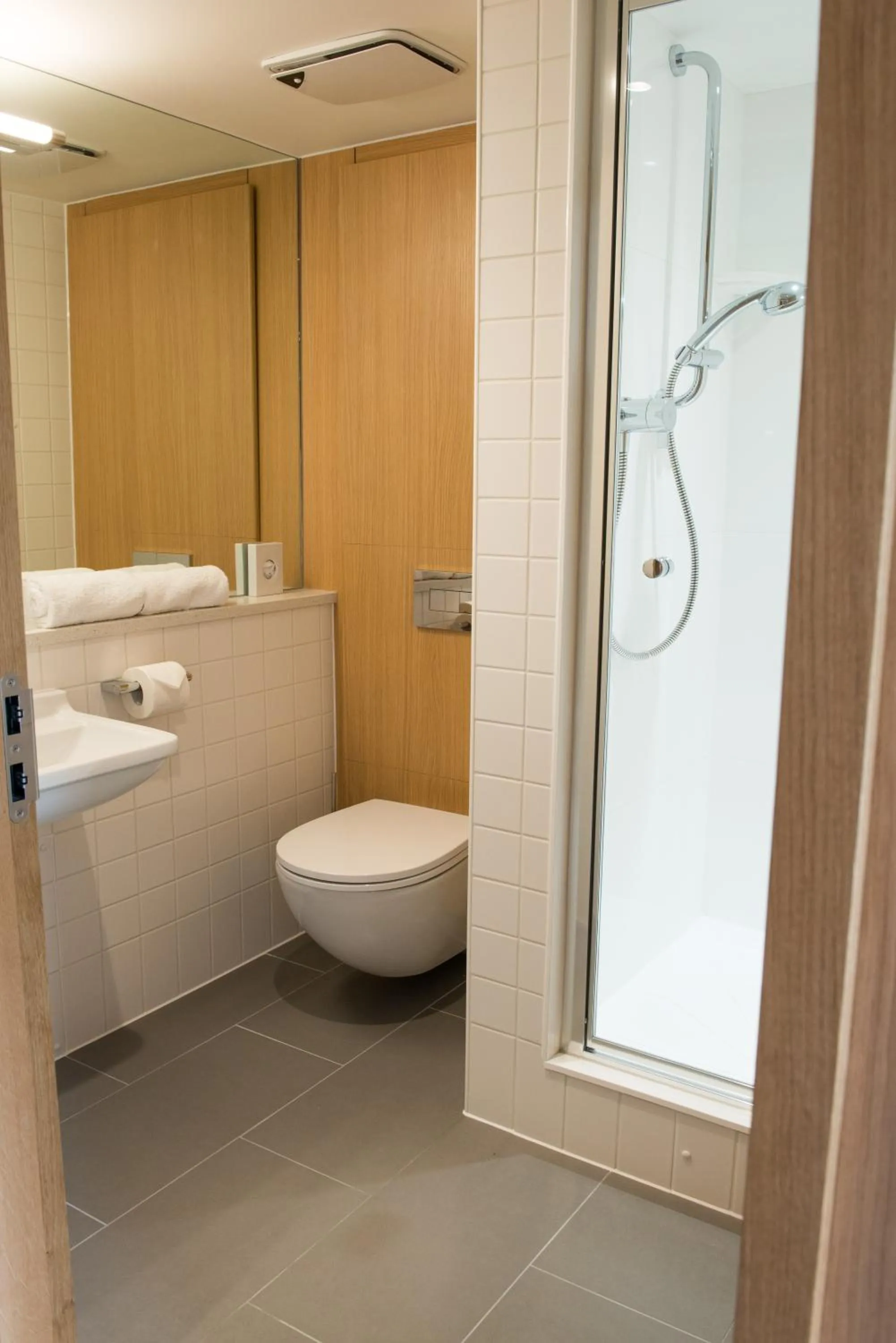 Shower in West Court- Jesus College