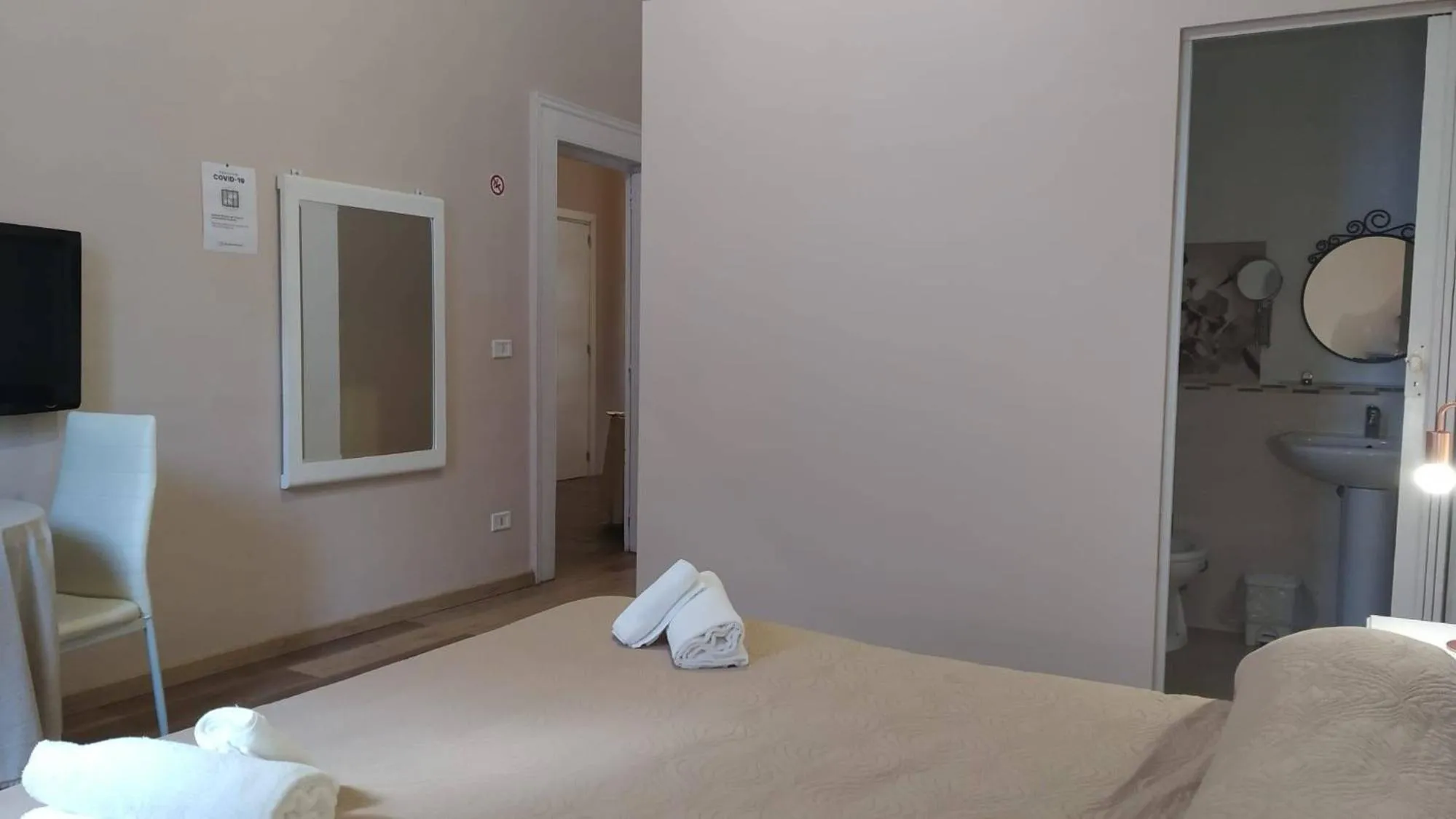 Bed in CconfortHotels R&B Dolci Notti