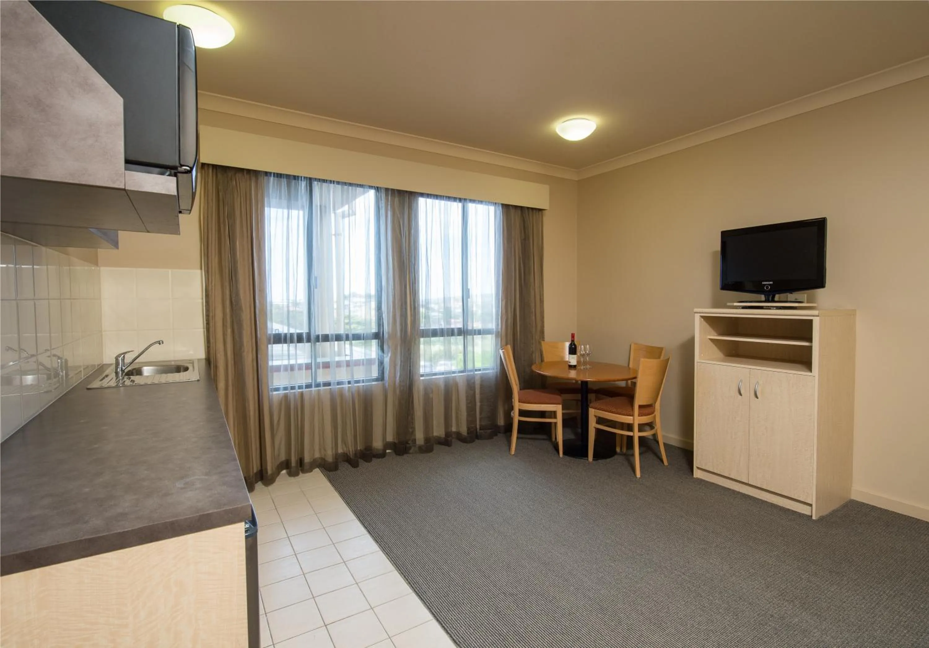 Living room in McCracken Country Club