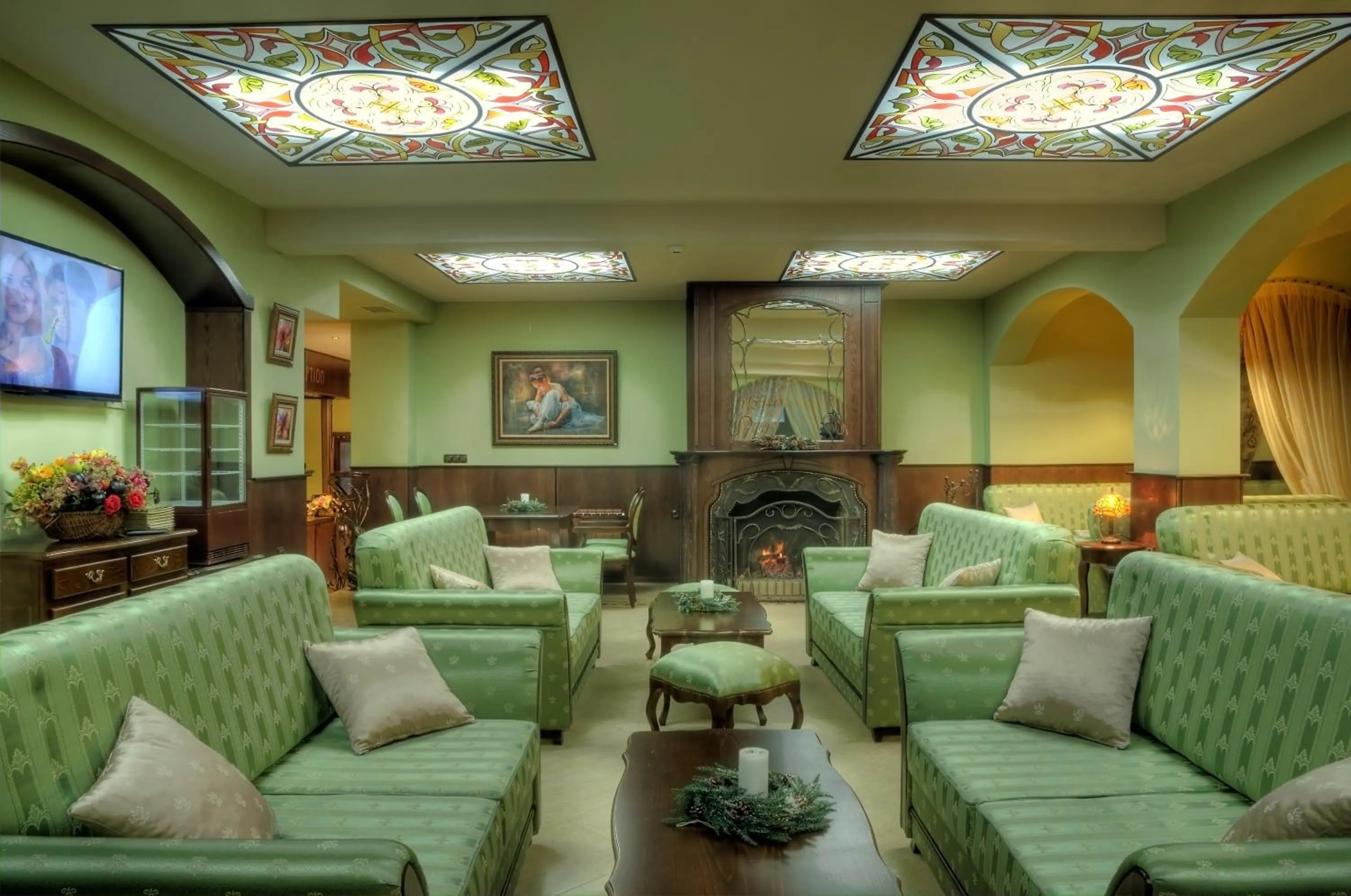 Lobby or reception in Hotel Iva & Elena