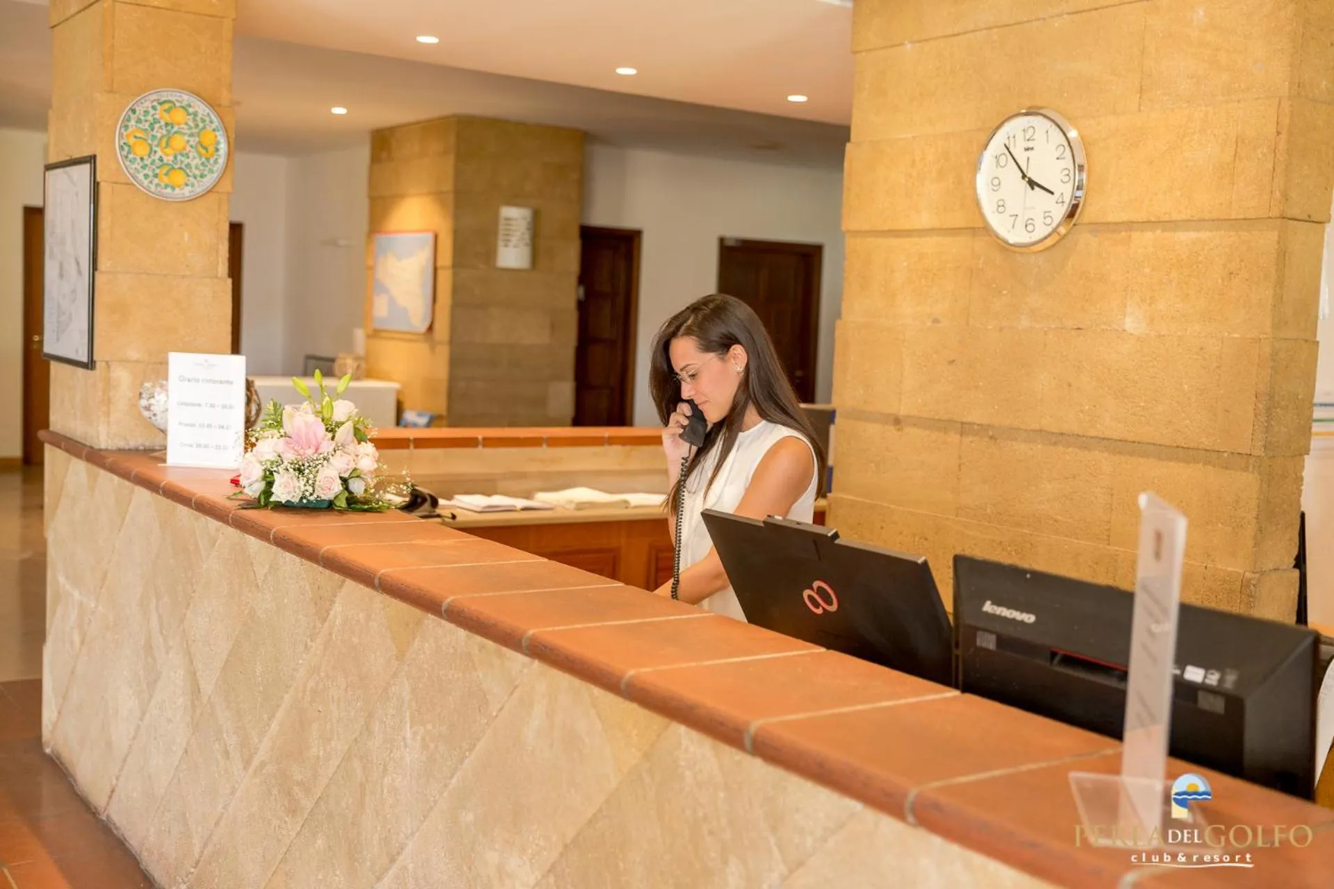 Staff in Perla Del Golfo Resort