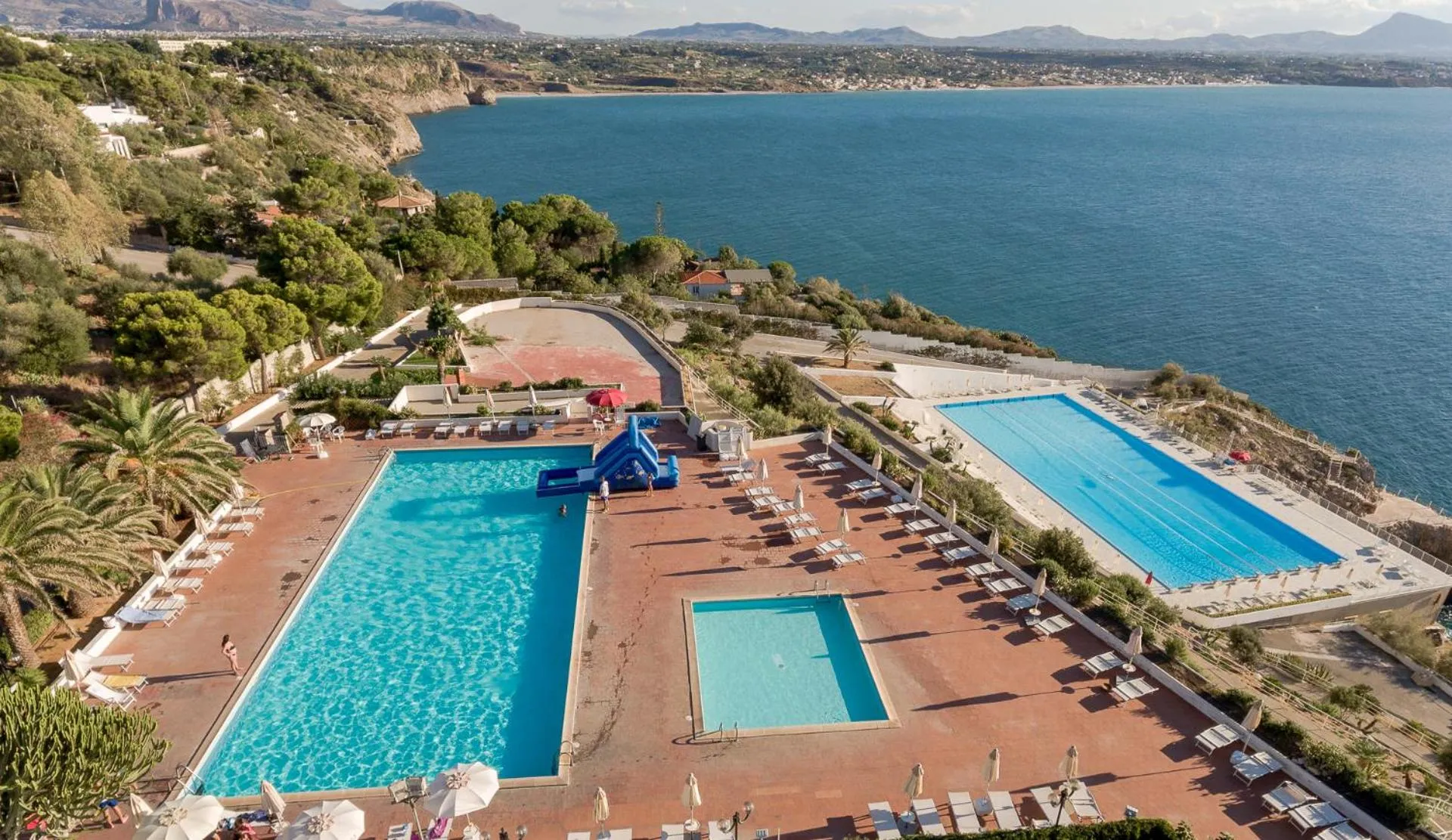 Bird's eye view in Perla Del Golfo Resort