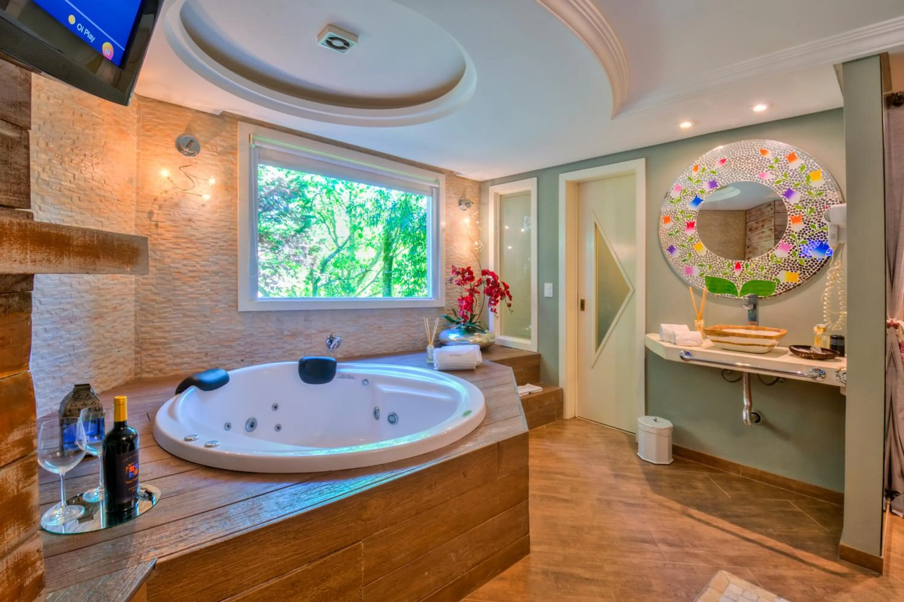 Photo of the whole room in Pousada Don Ramon & Spa Holgar D'Alma - Charm Collection