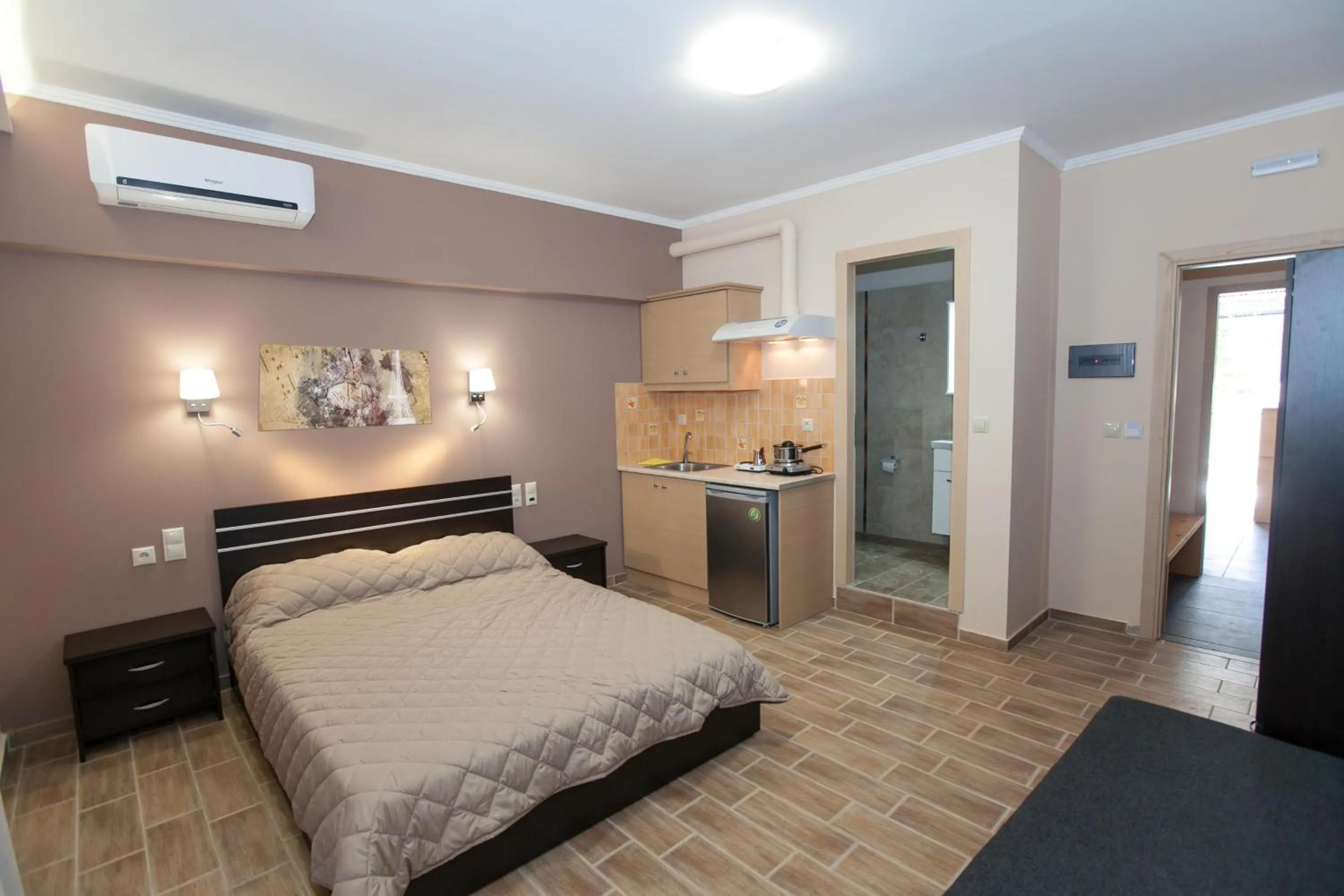 Bed in Vista Del Mare Rooms