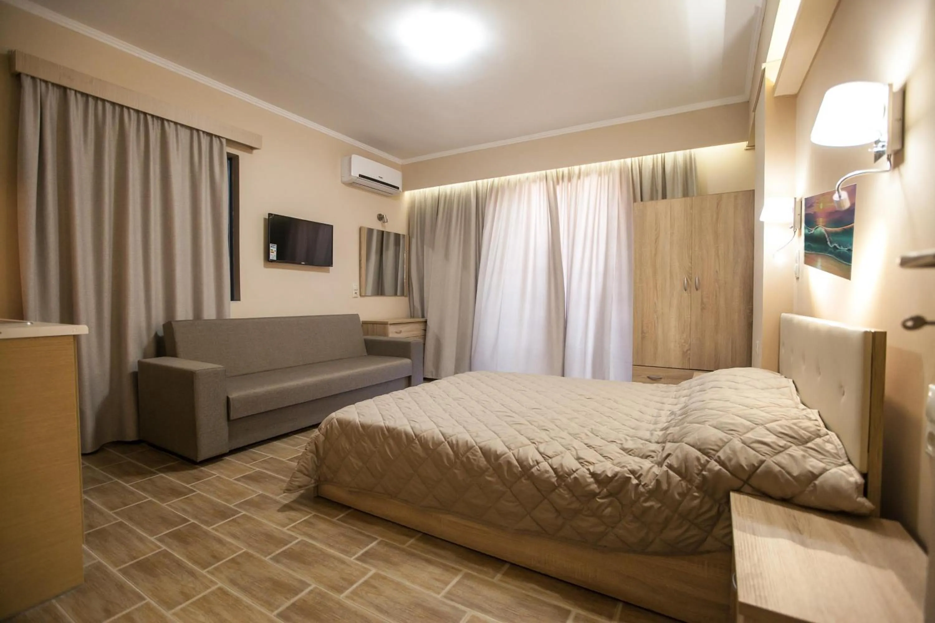 Bed in Vista Del Mare Rooms