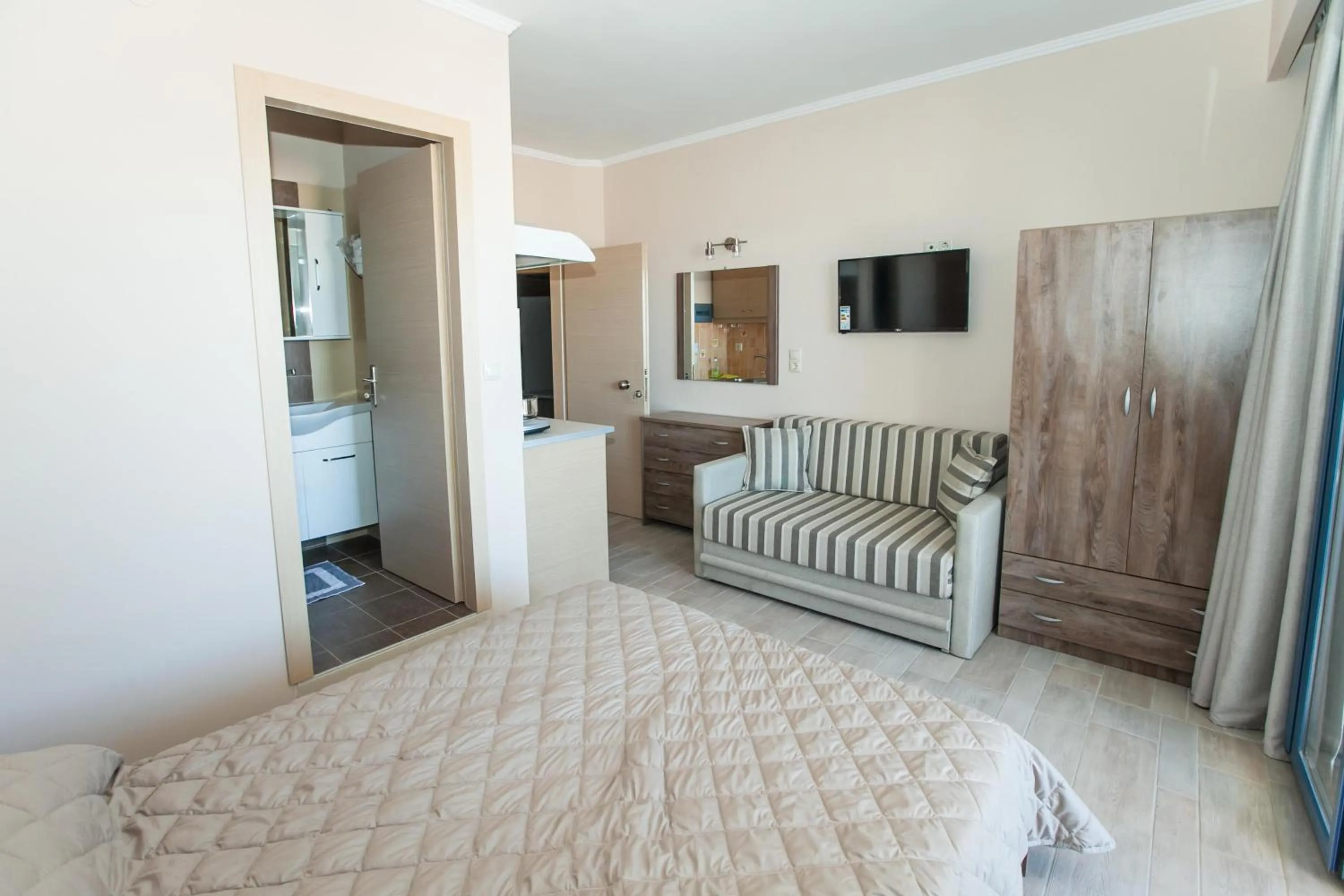 Bed in Vista Del Mare Rooms