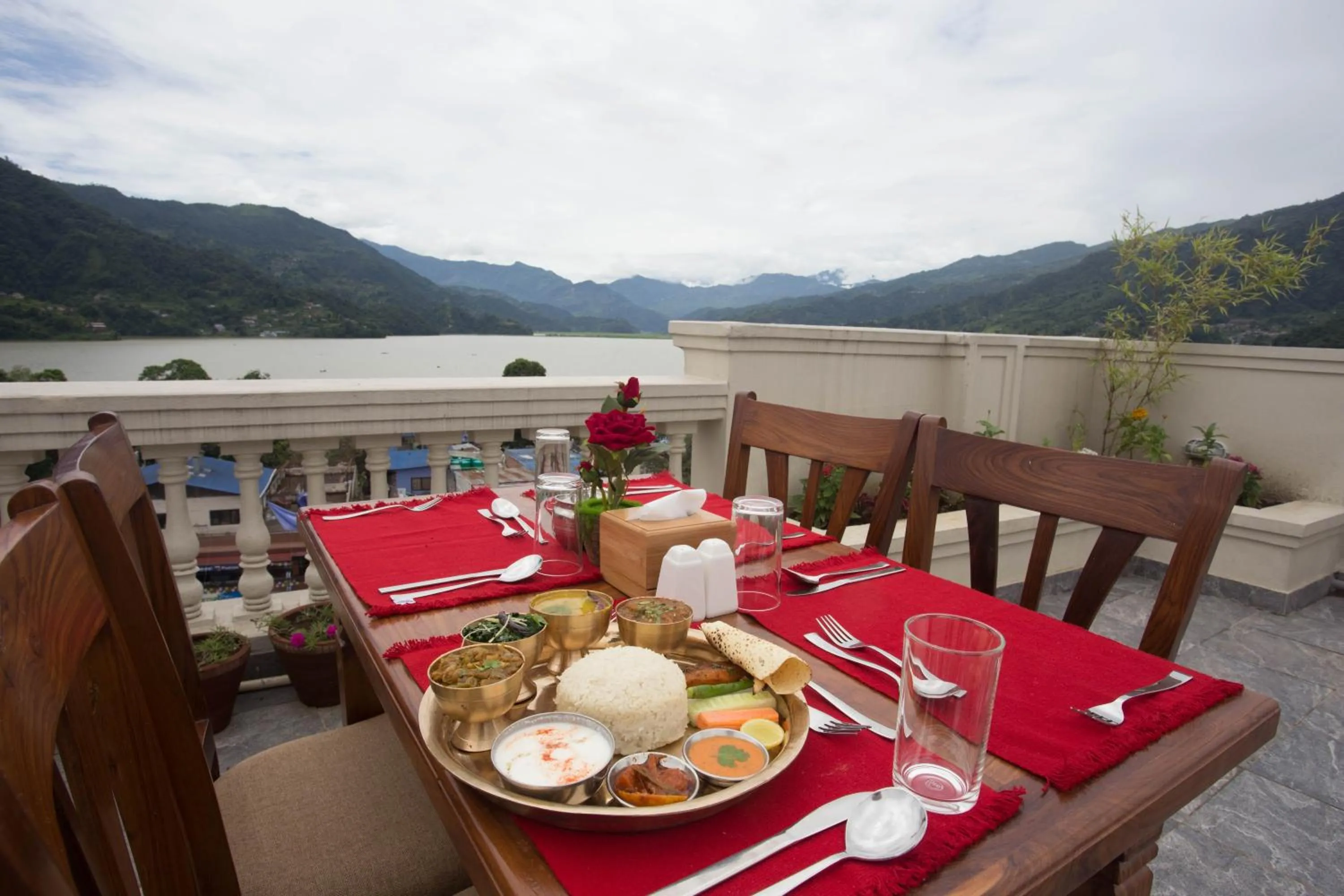 Food in Hotel Portland