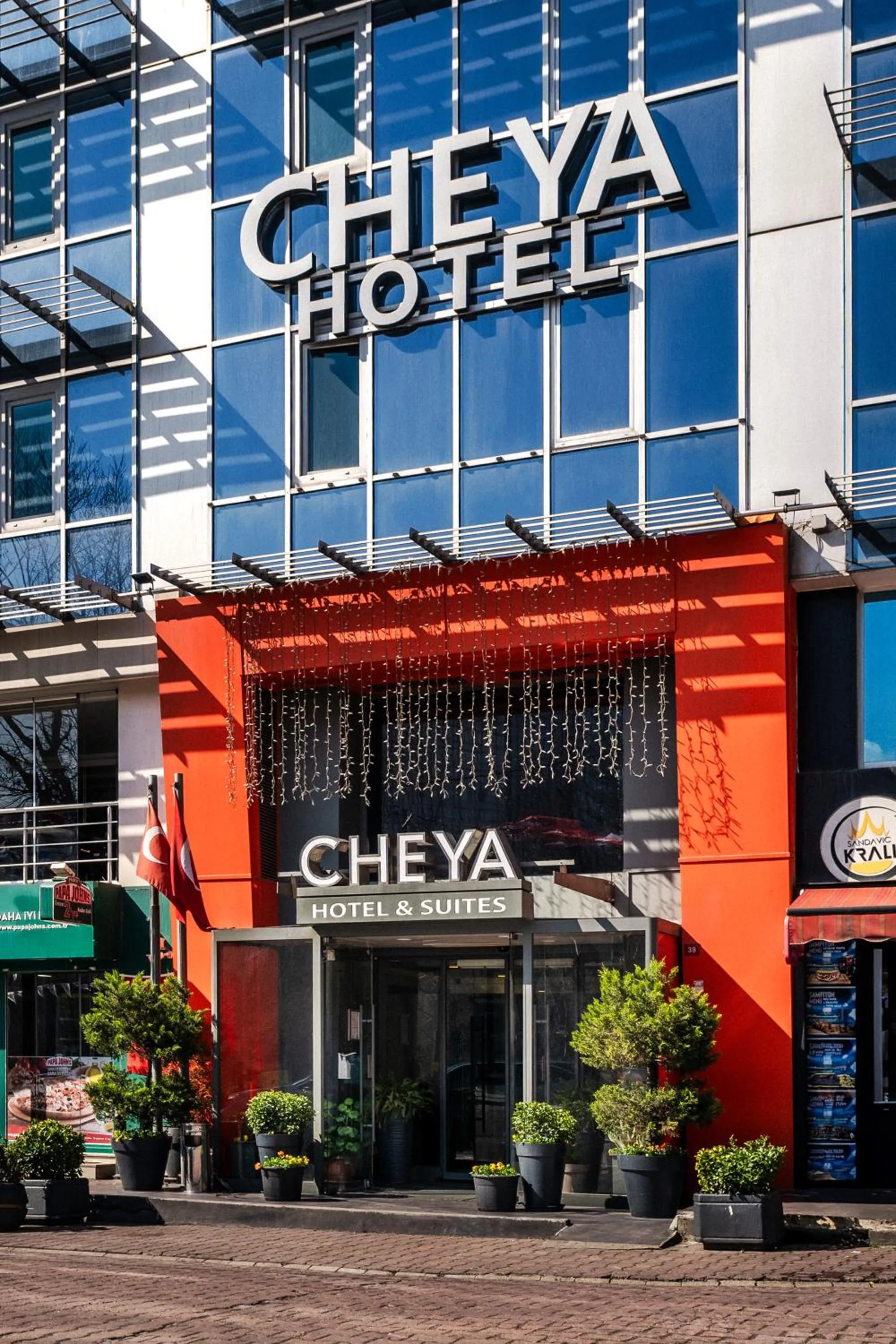 Property building in Cheya Beşiktaş Istanbul Bosphorus City Center Hotel & Suites