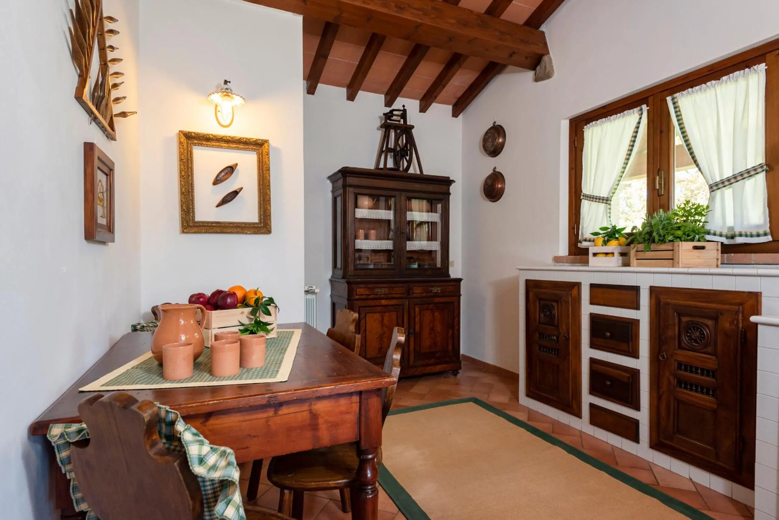 Dining area in Agriturismo La Rombaia