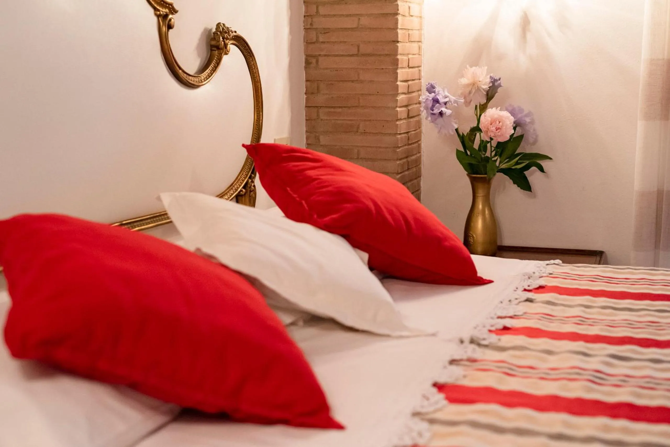 Bed in Agriturismo La Rombaia