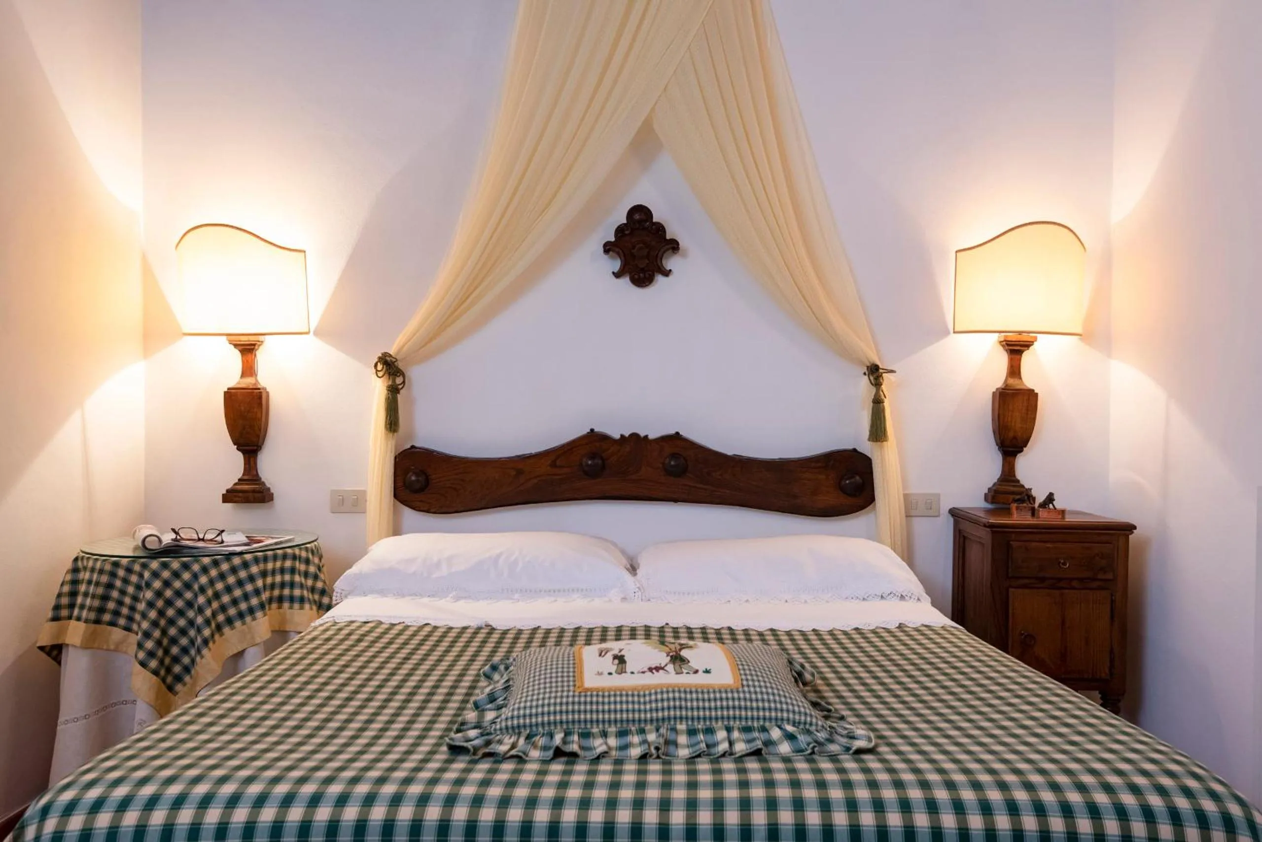 Bed in Agriturismo La Rombaia