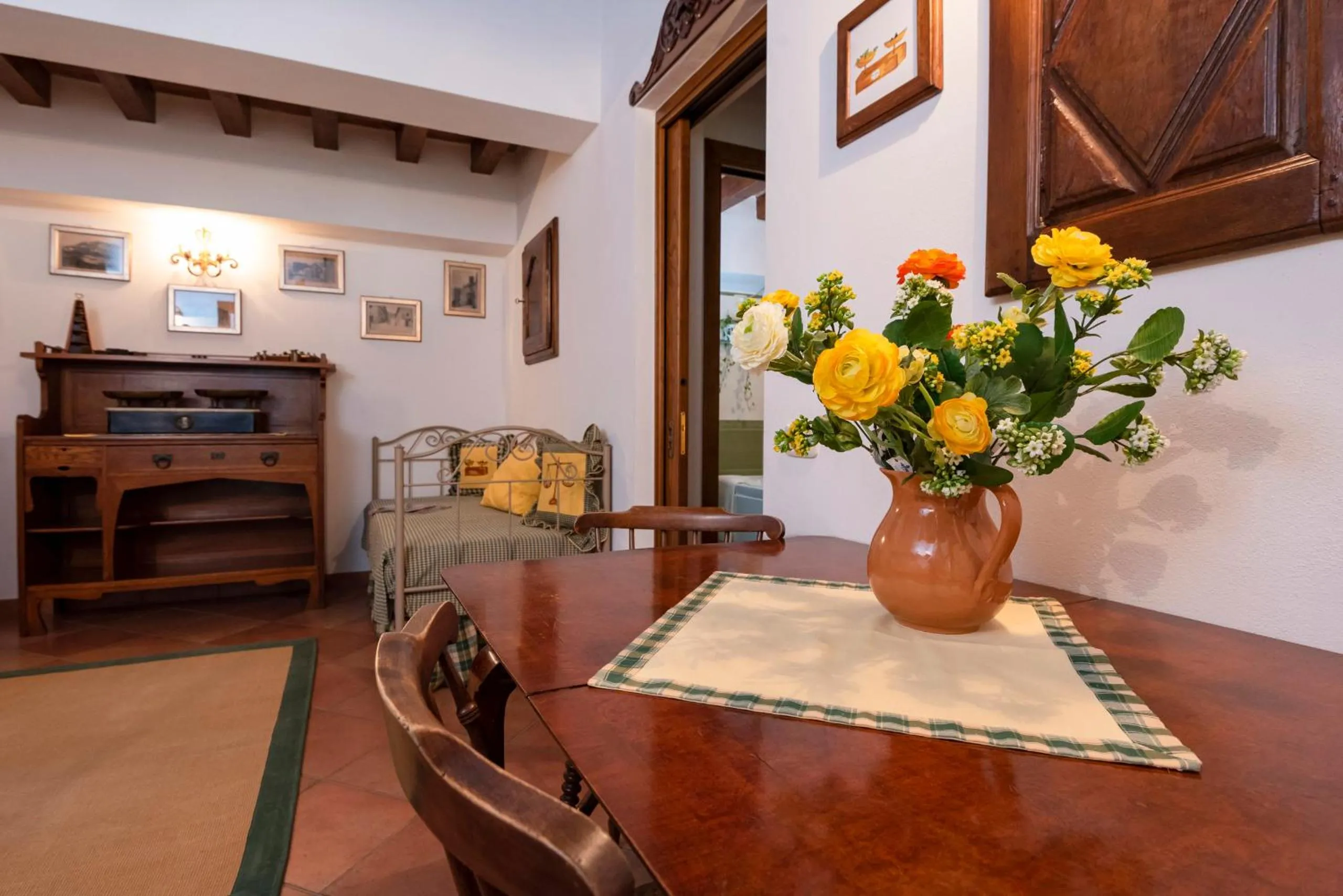 Living room in Agriturismo La Rombaia
