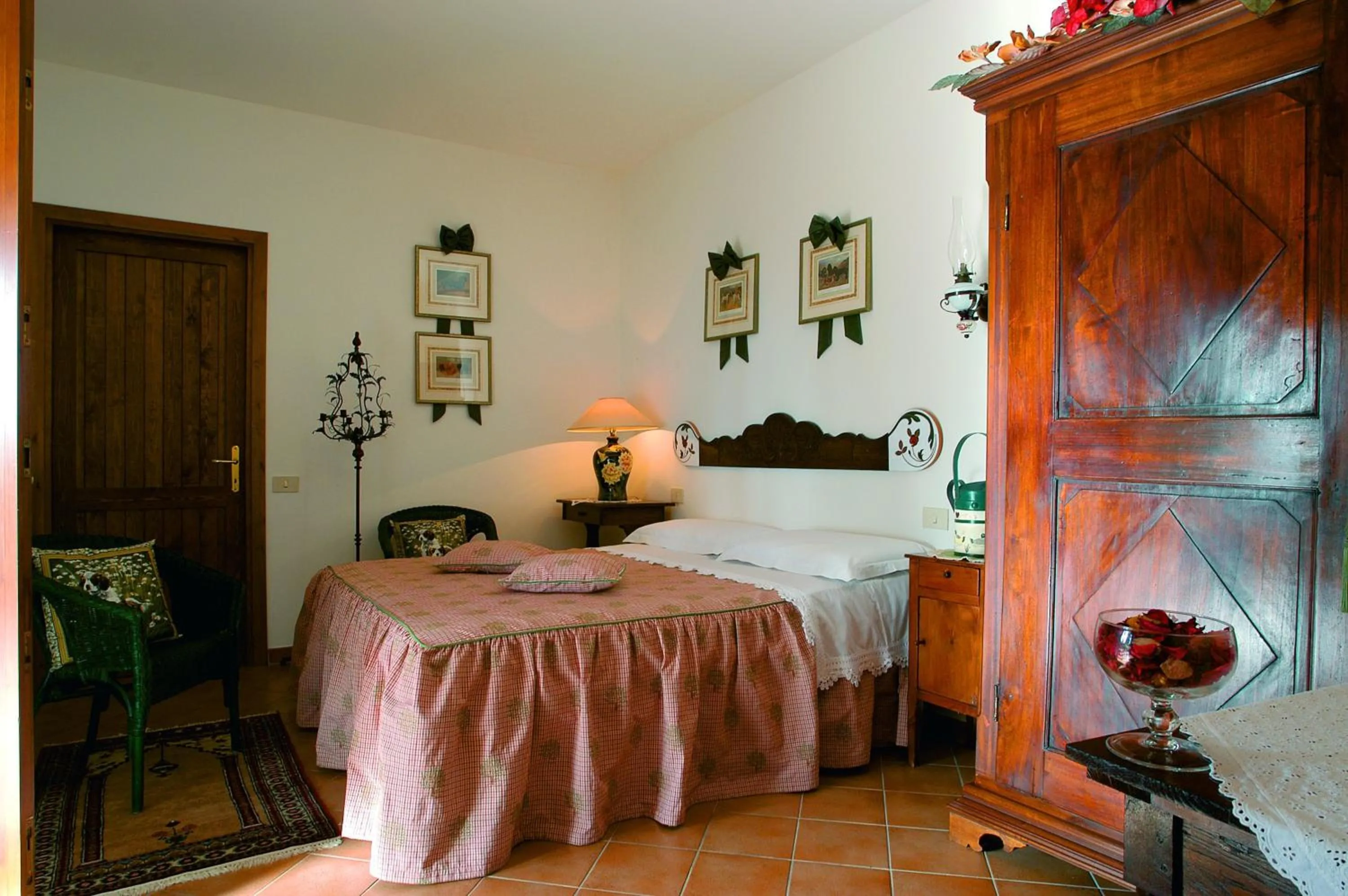 Bedroom, Bed in Agriturismo La Rombaia