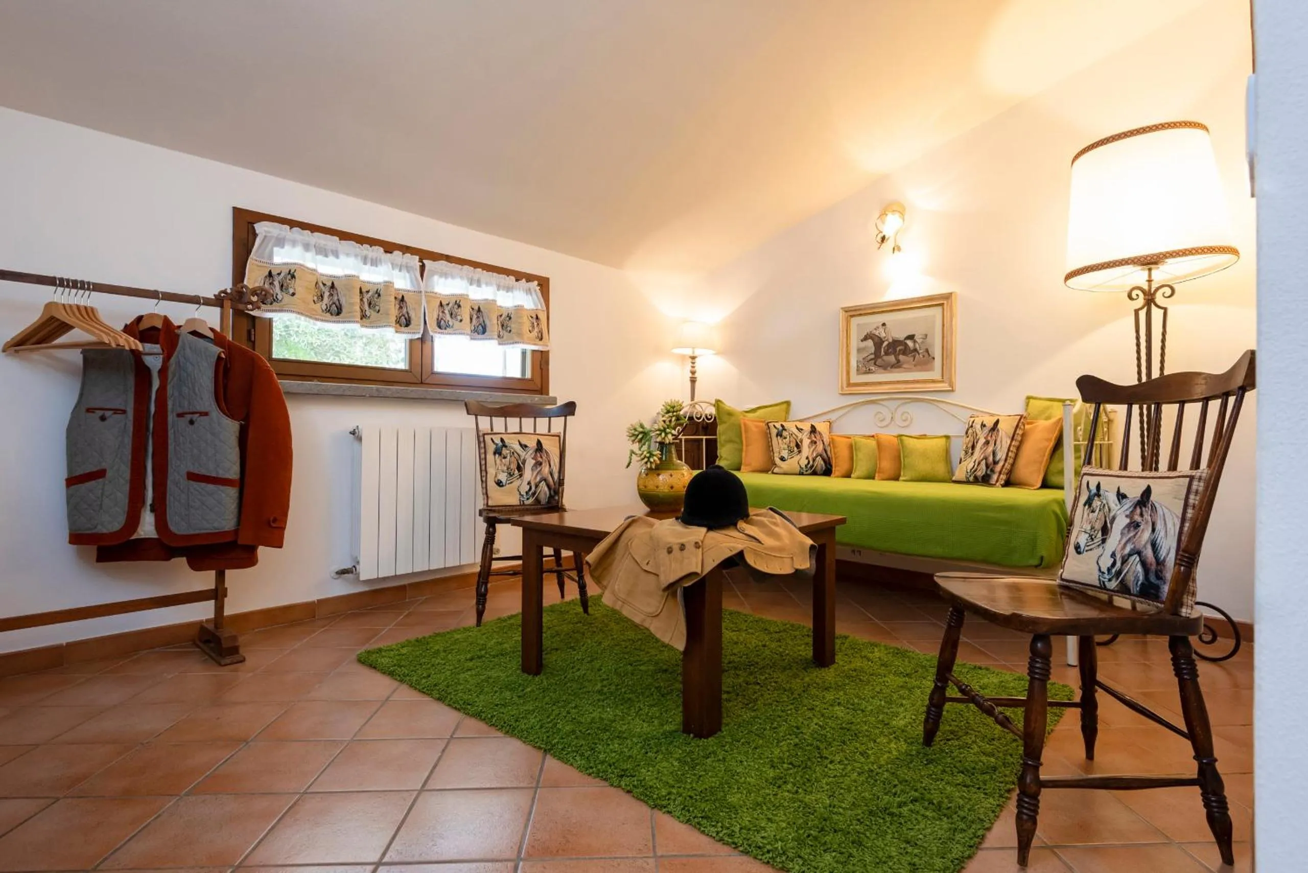Living room in Agriturismo La Rombaia