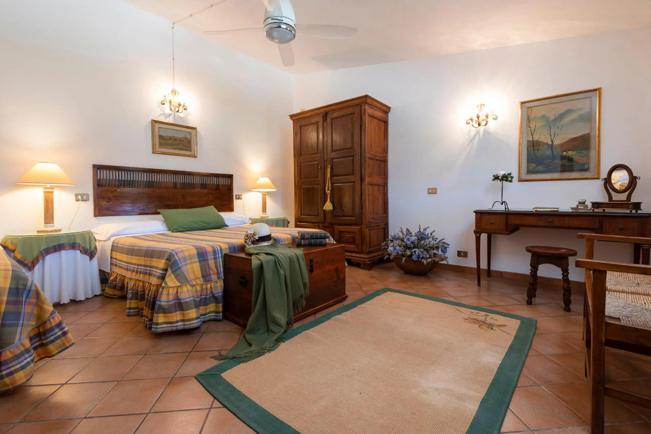 Photo of the whole room, Bed in Agriturismo La Rombaia