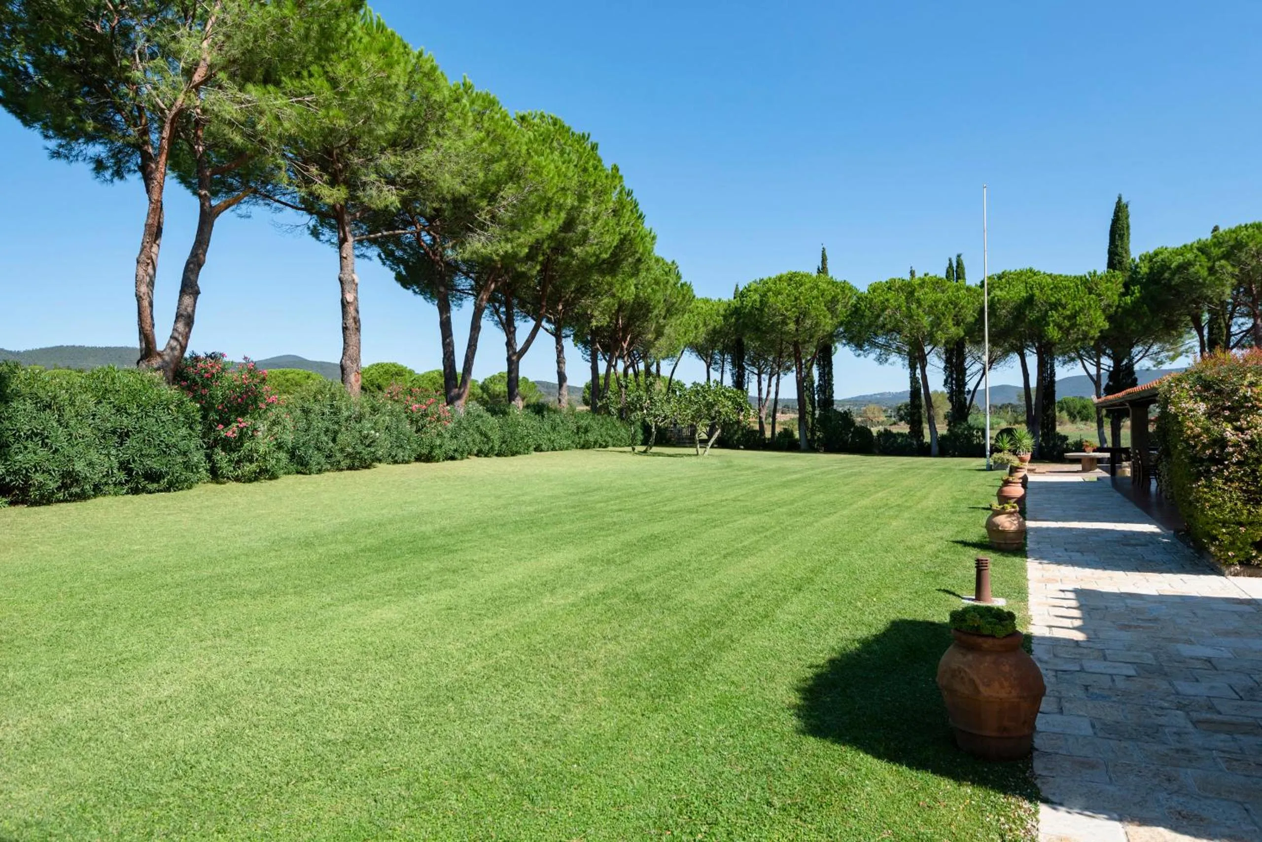 Garden in Agriturismo La Rombaia