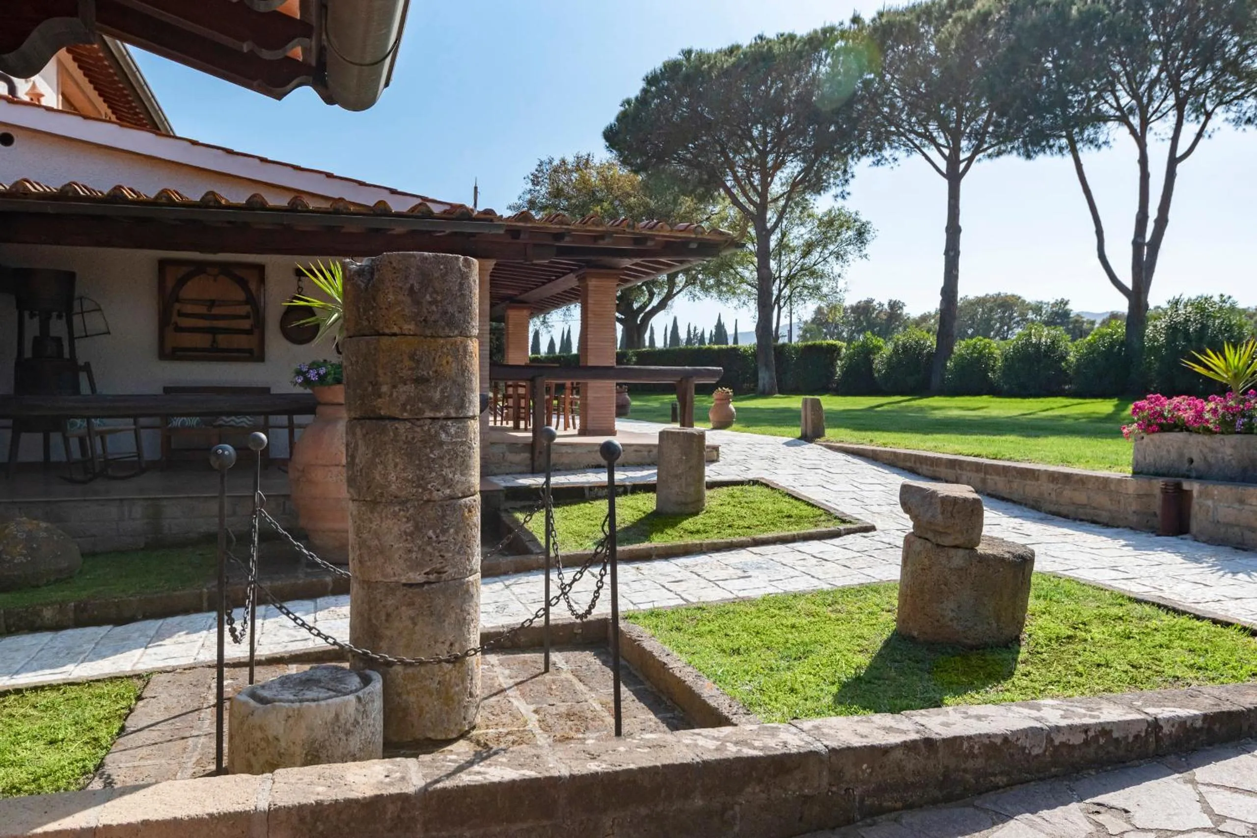 Garden in Agriturismo La Rombaia