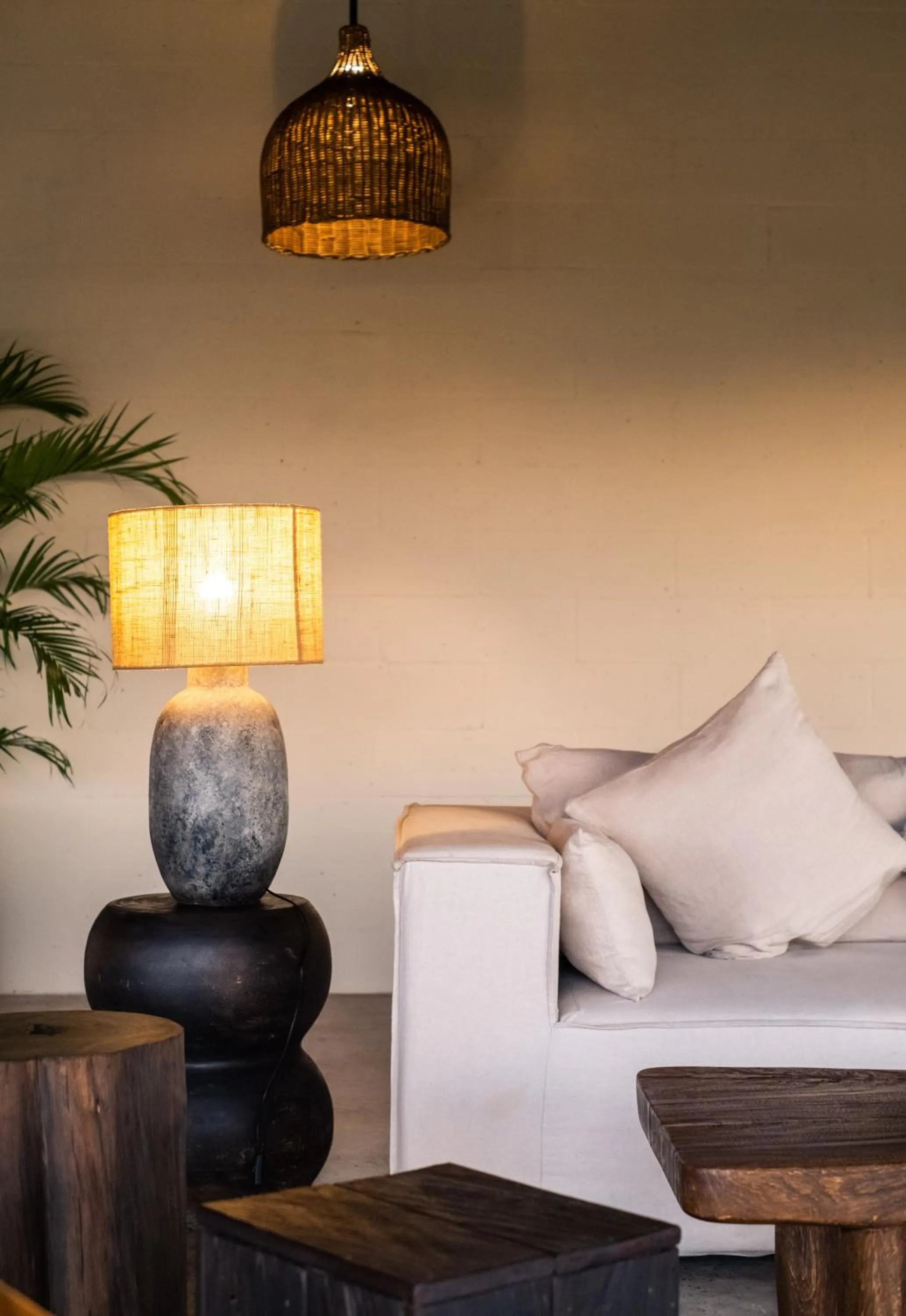 Living room in The Hidden Paradise Ubud - CHSE Certified