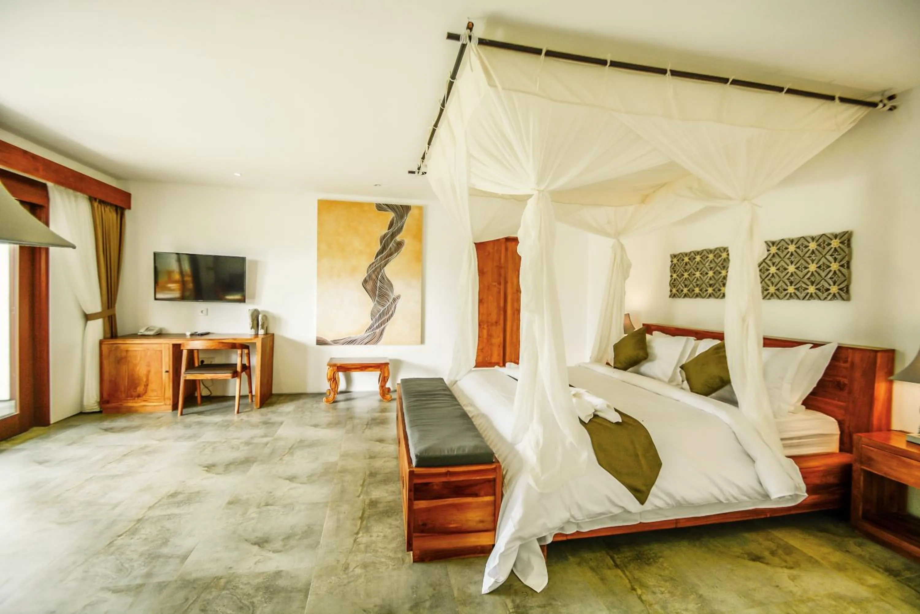 Bed in The Hidden Paradise Ubud - CHSE Certified