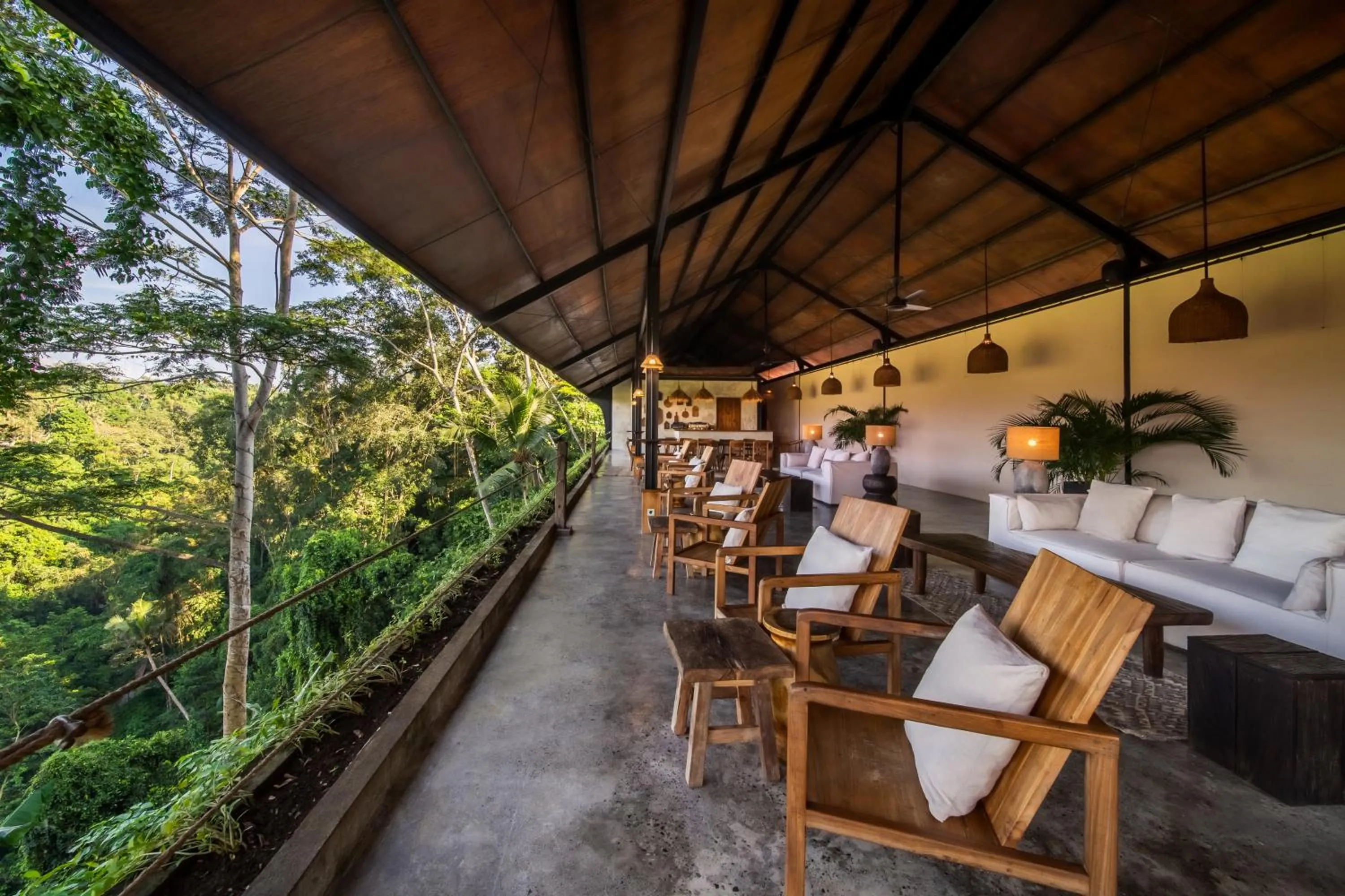 Patio in The Hidden Paradise Ubud - CHSE Certified