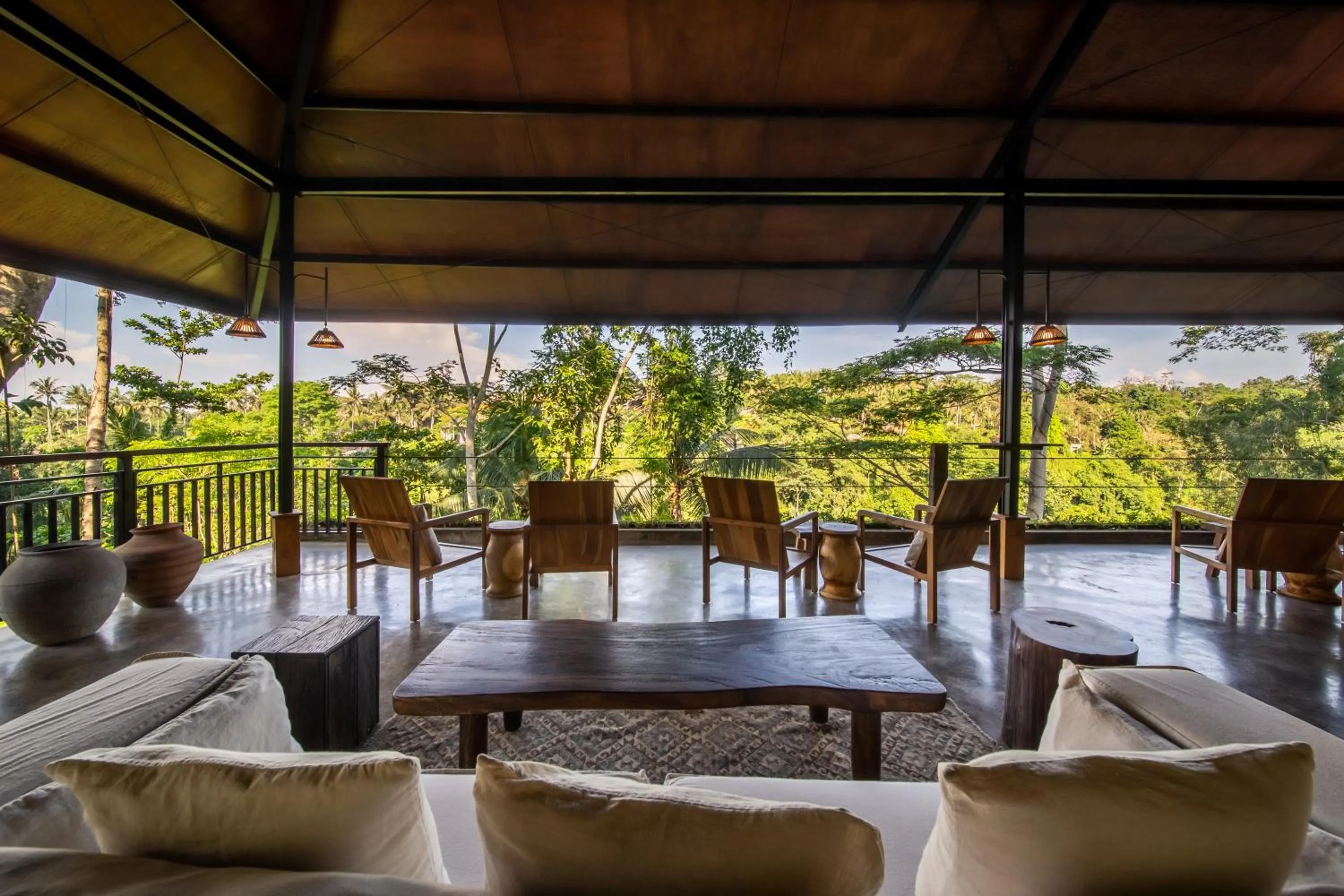 Patio in The Hidden Paradise Ubud - CHSE Certified