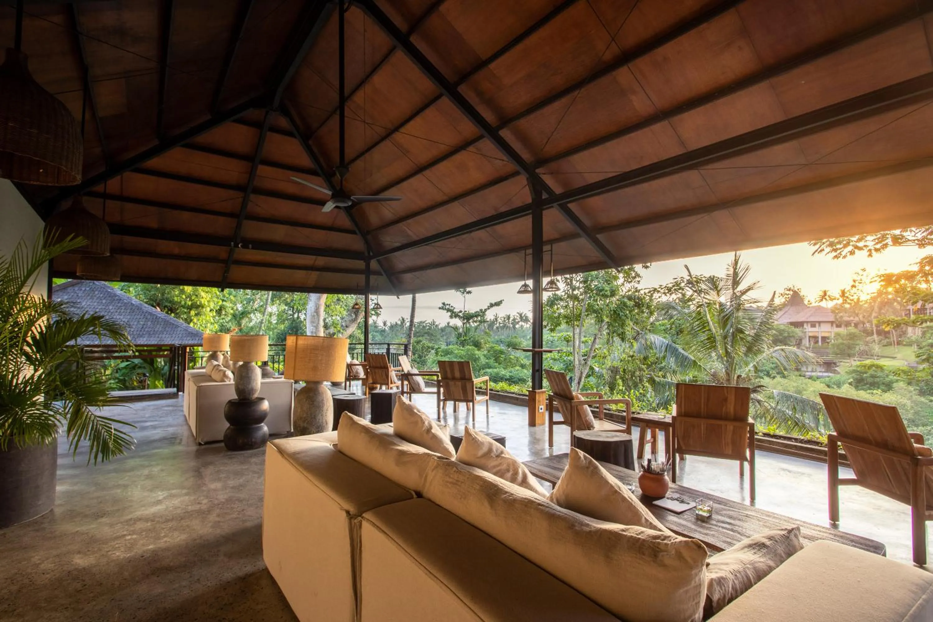 Patio in The Hidden Paradise Ubud - CHSE Certified