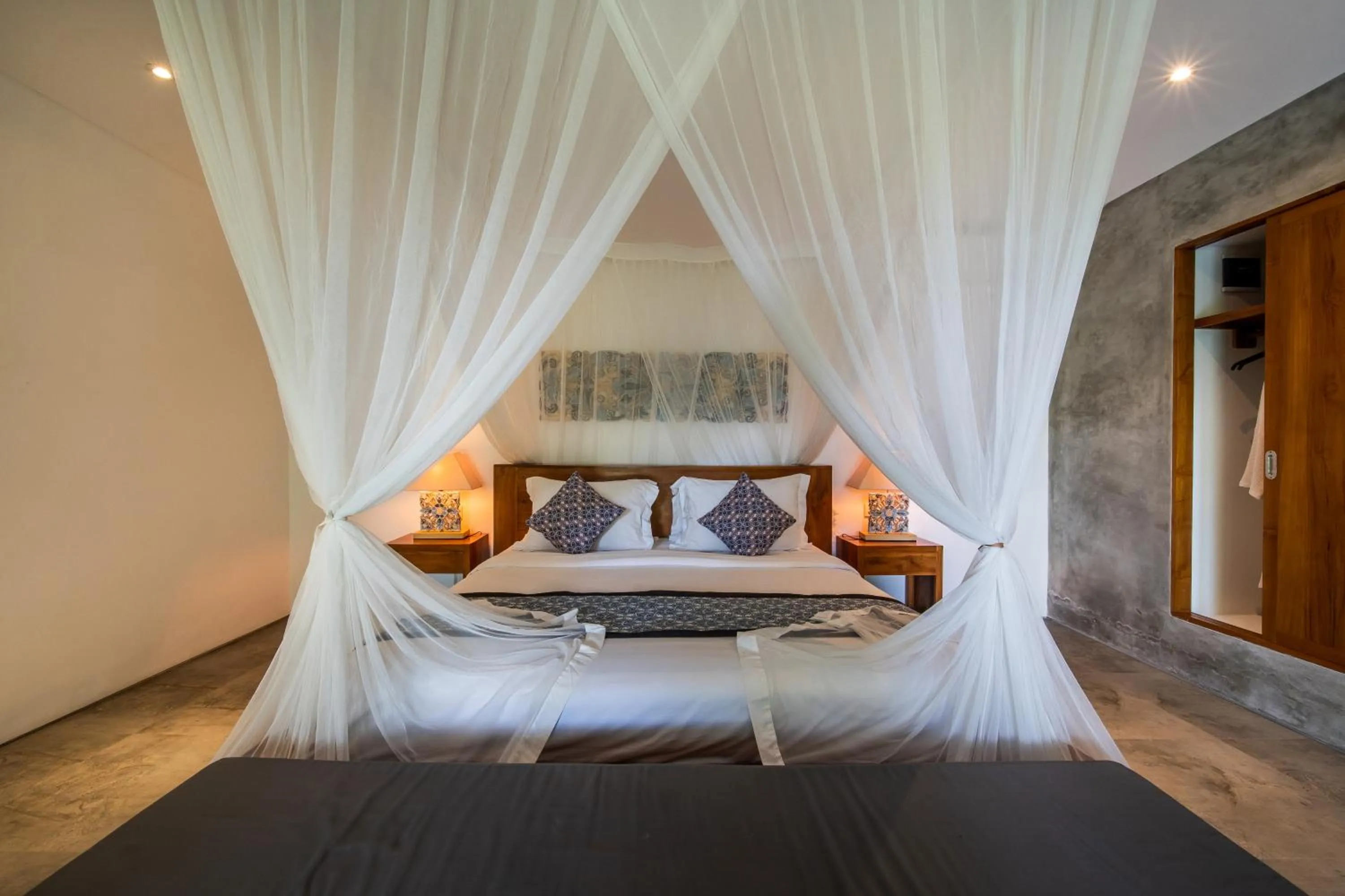 Bed in The Hidden Paradise Ubud - CHSE Certified