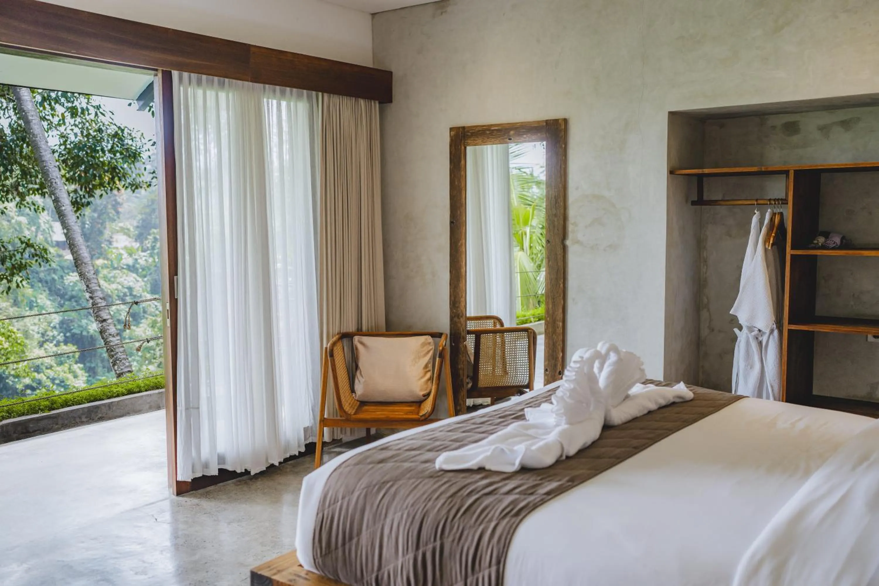 Bed in The Hidden Paradise Ubud - CHSE Certified