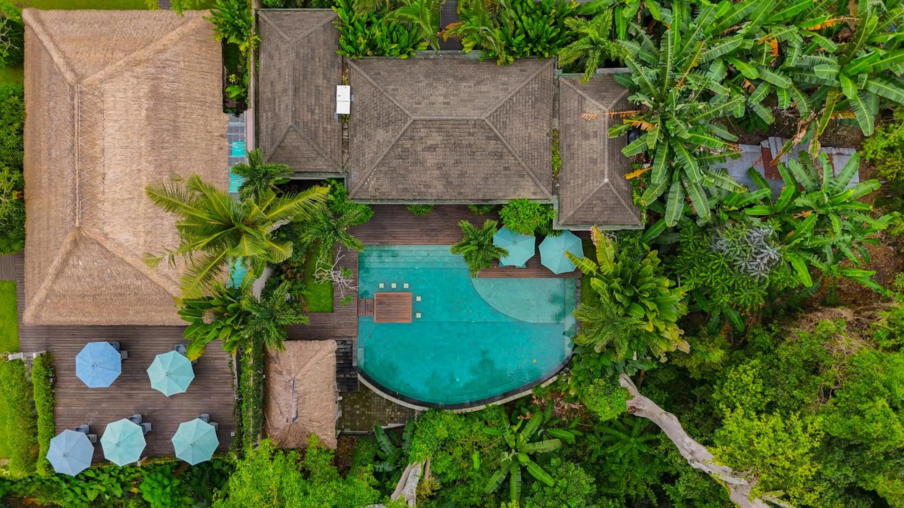 Bird's eye view in The Hidden Paradise Ubud - CHSE Certified