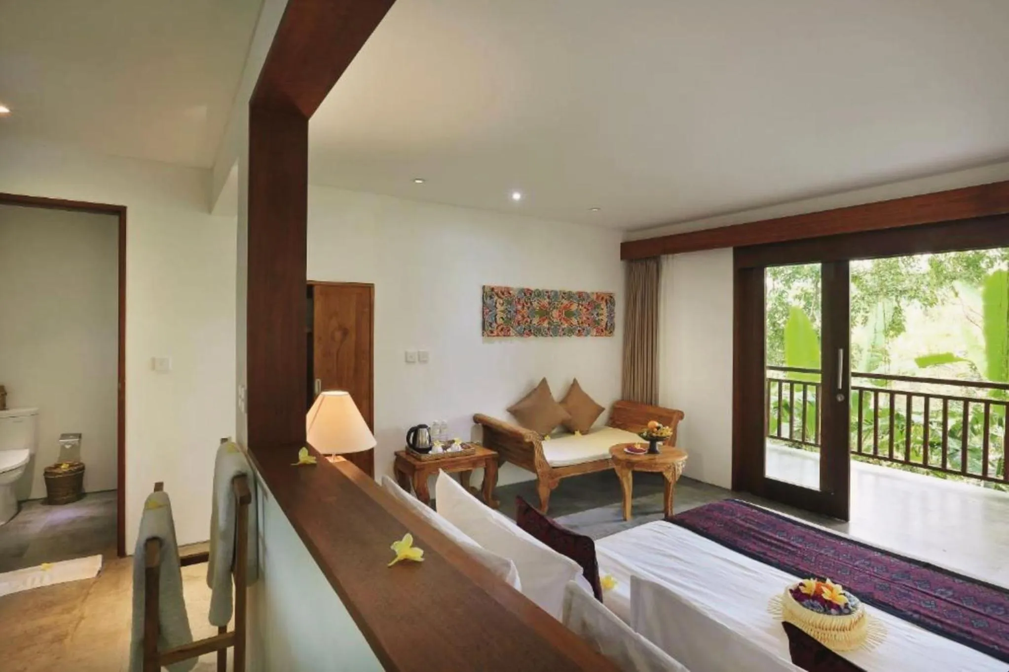 Bed in The Hidden Paradise Ubud - CHSE Certified