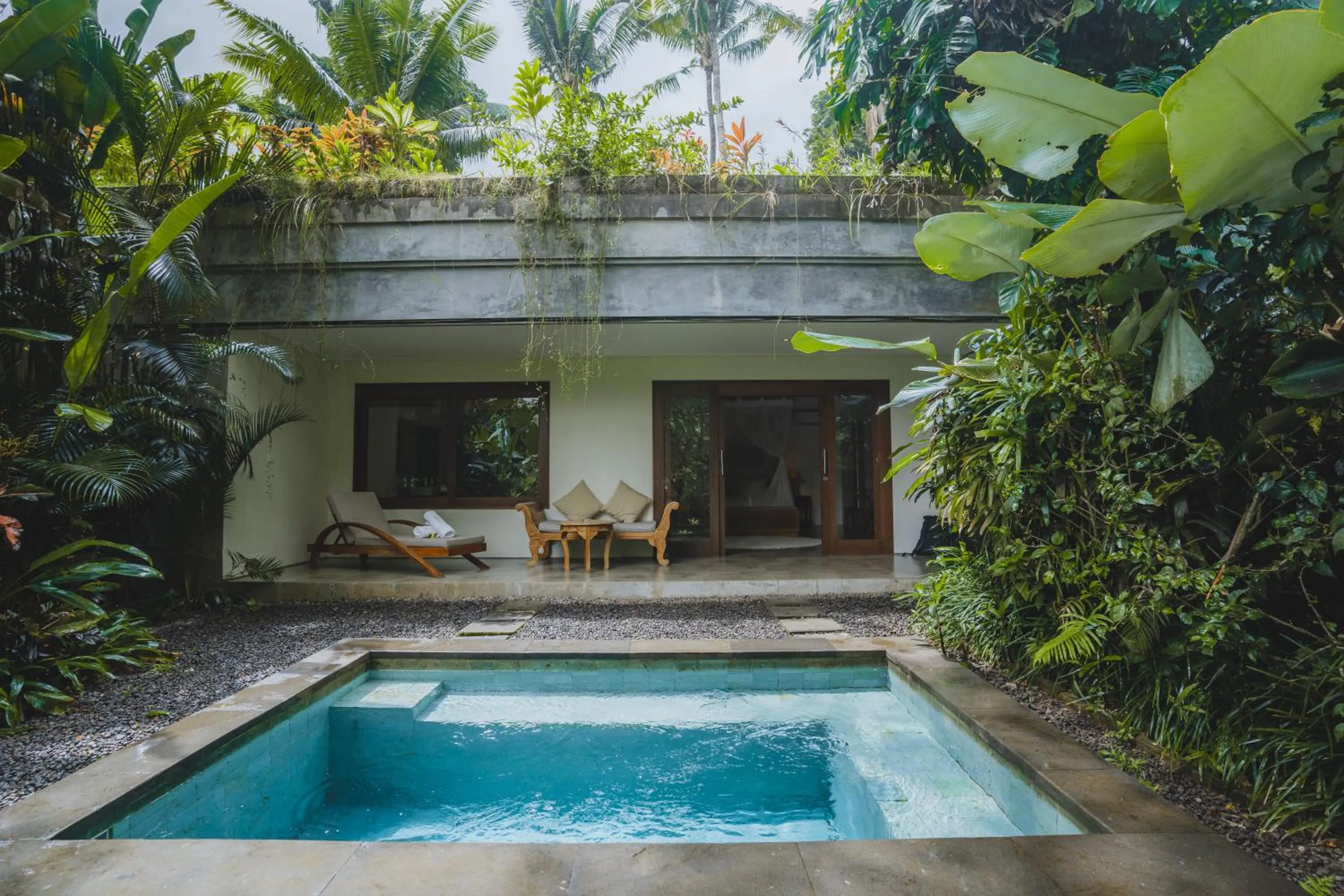 Patio in The Hidden Paradise Ubud - CHSE Certified