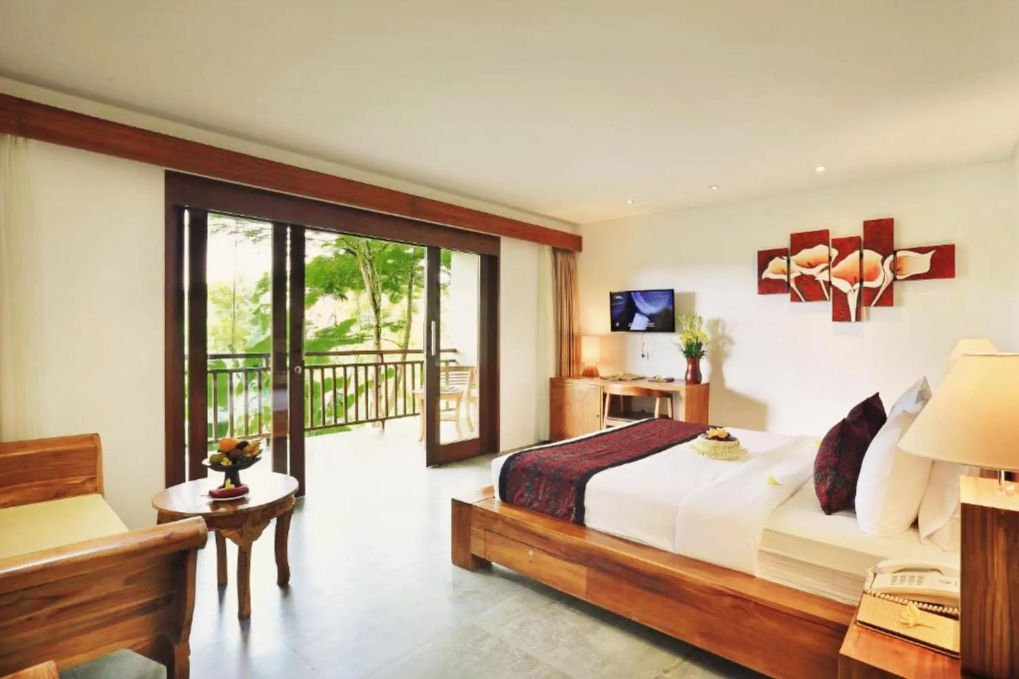 Bed in The Hidden Paradise Ubud - CHSE Certified