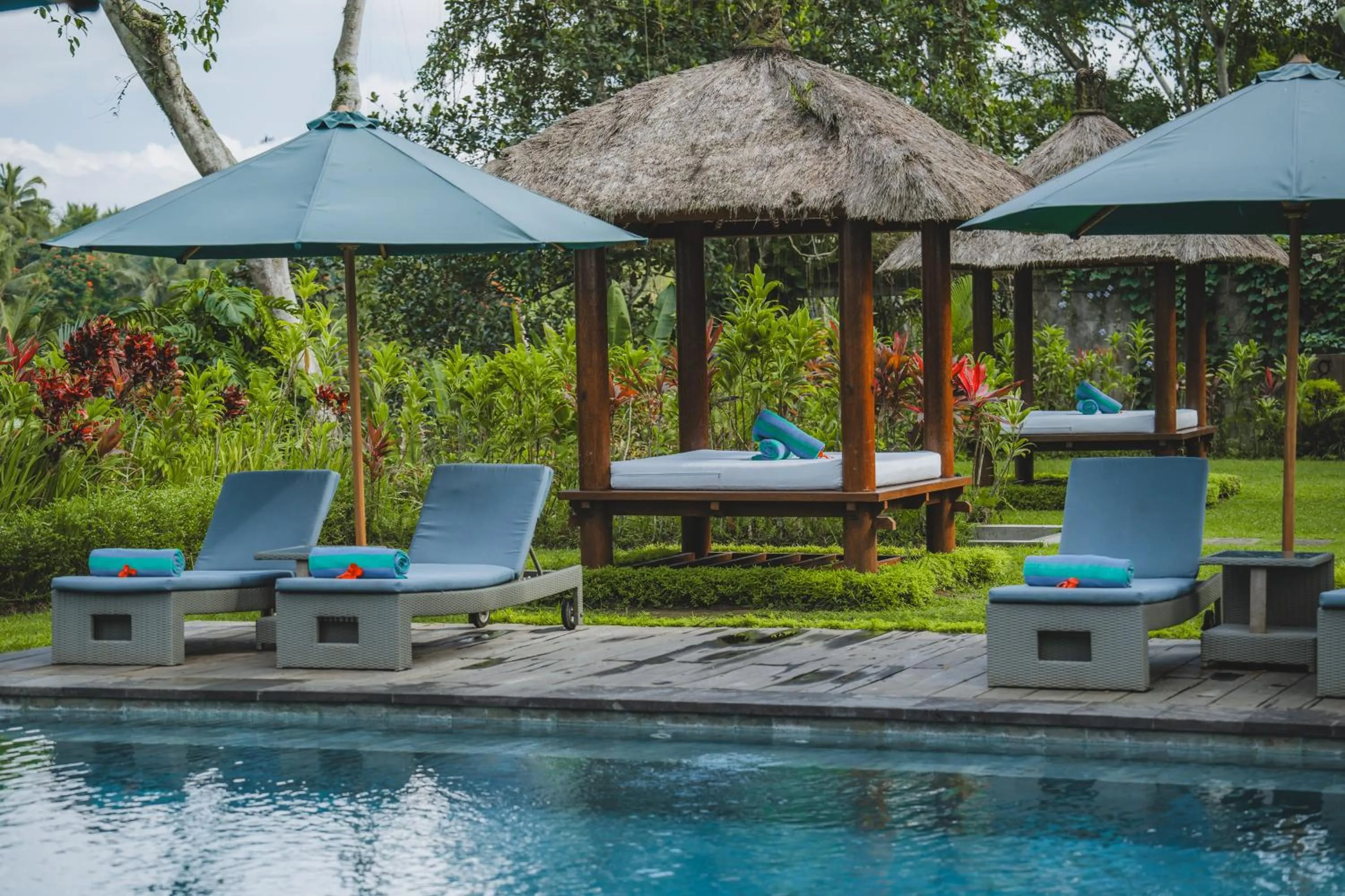 Patio in The Hidden Paradise Ubud - CHSE Certified