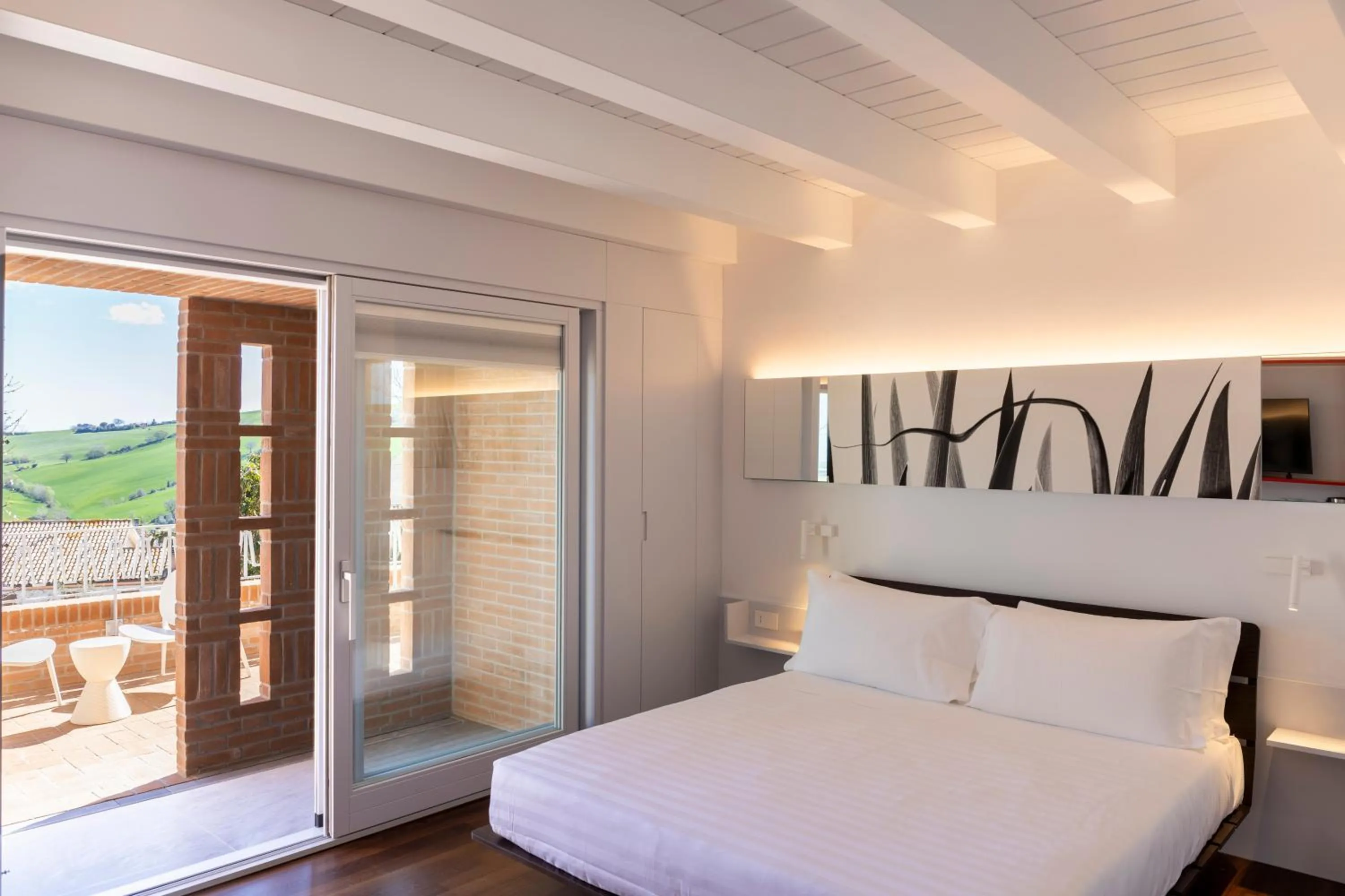 Bedroom, Bed in Castello Di Monterado