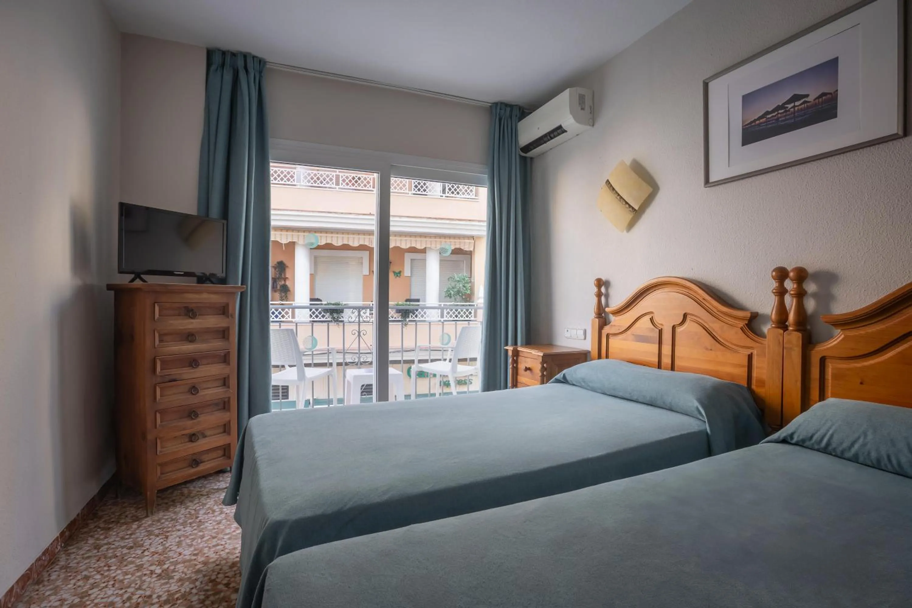 Bed in Hotel Moon Dreams Mediterráneo