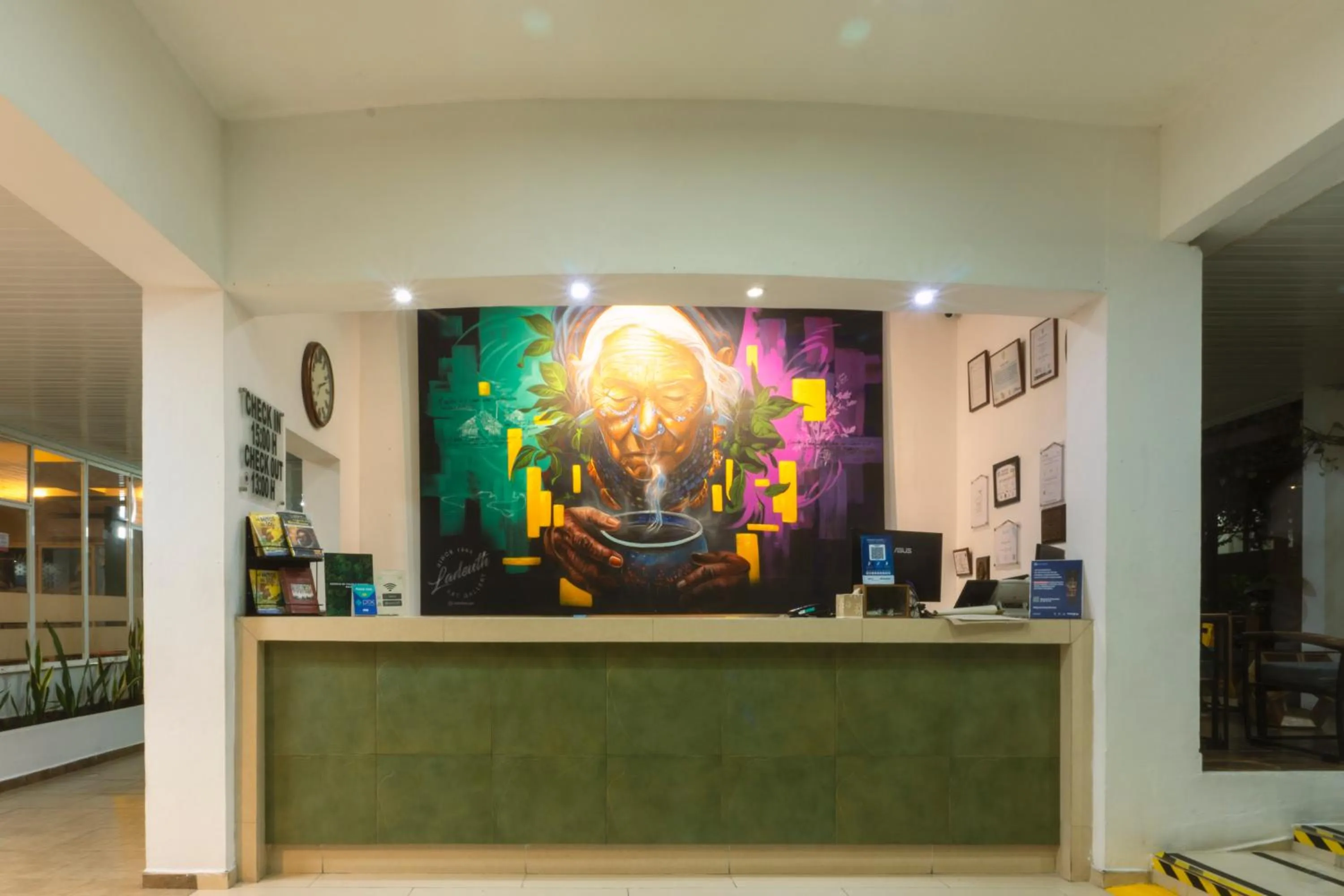 Lobby or reception in Waira Suites