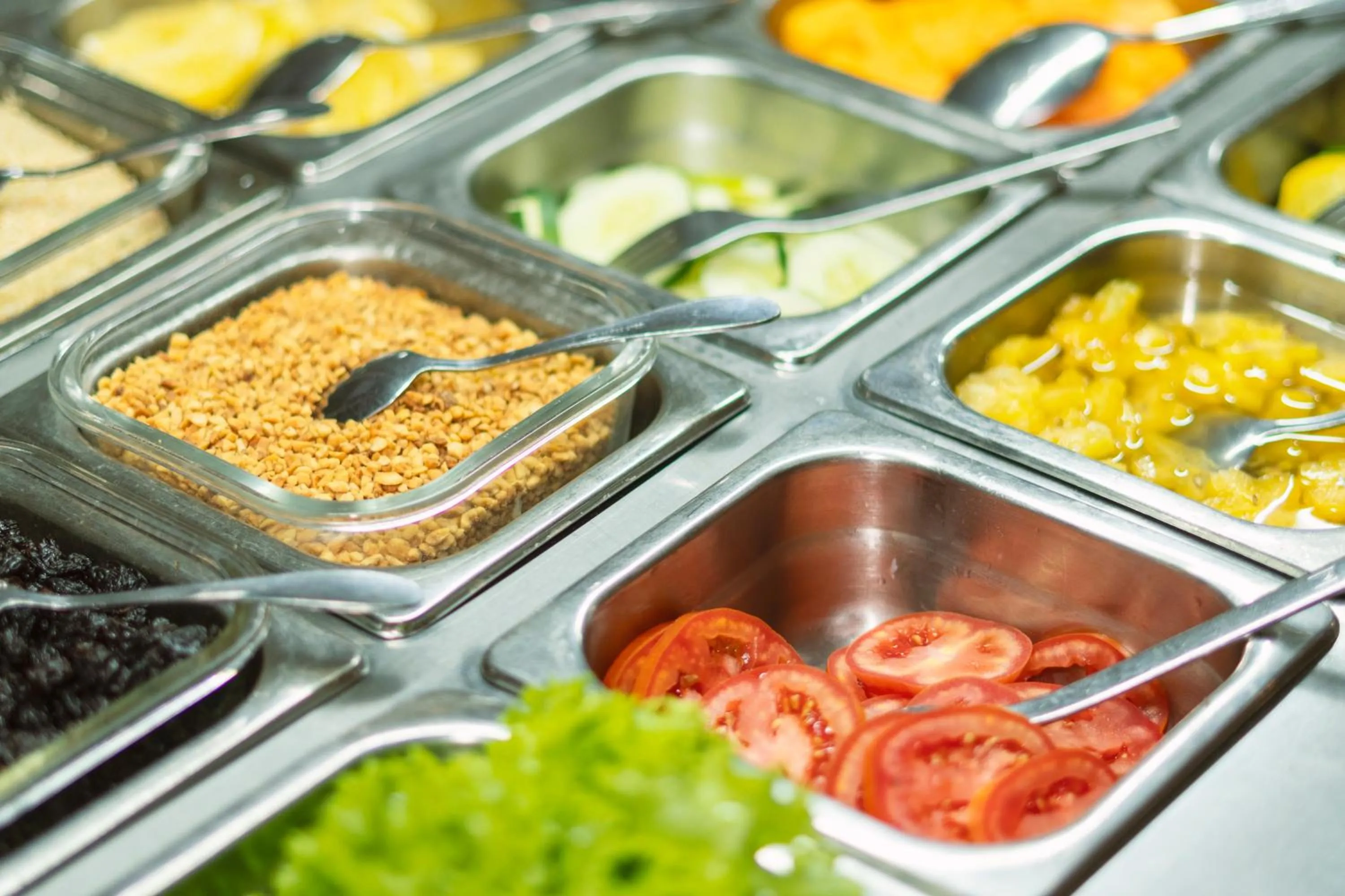 Buffet breakfast in Waira Suites