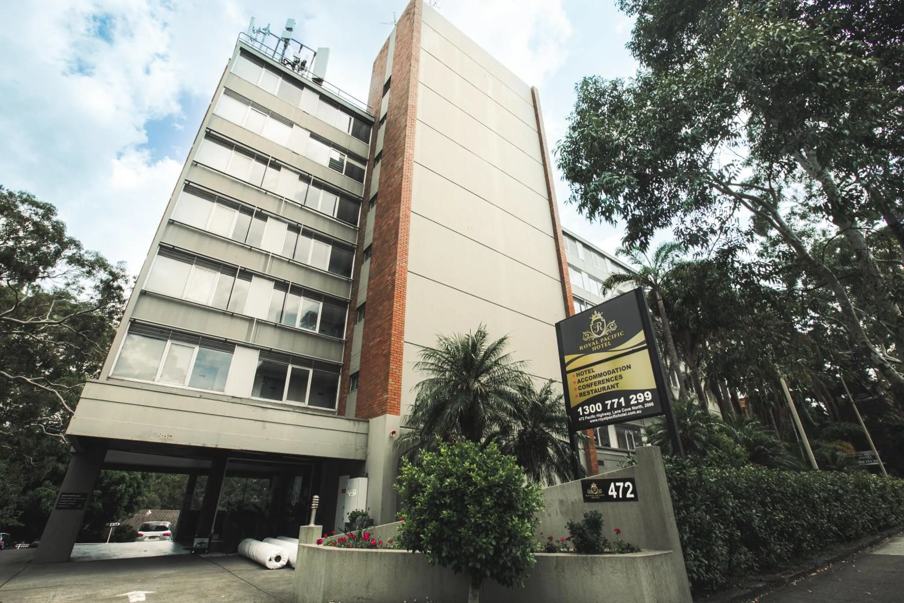 Property building in Royal Pacific Hotel