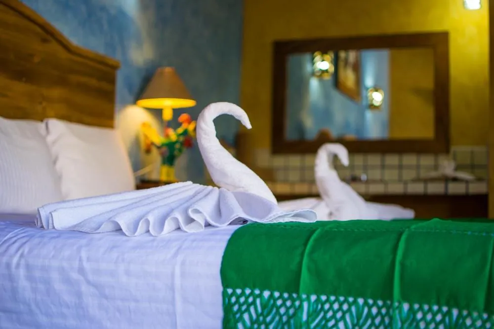 Bed in Cabañas del Capitan