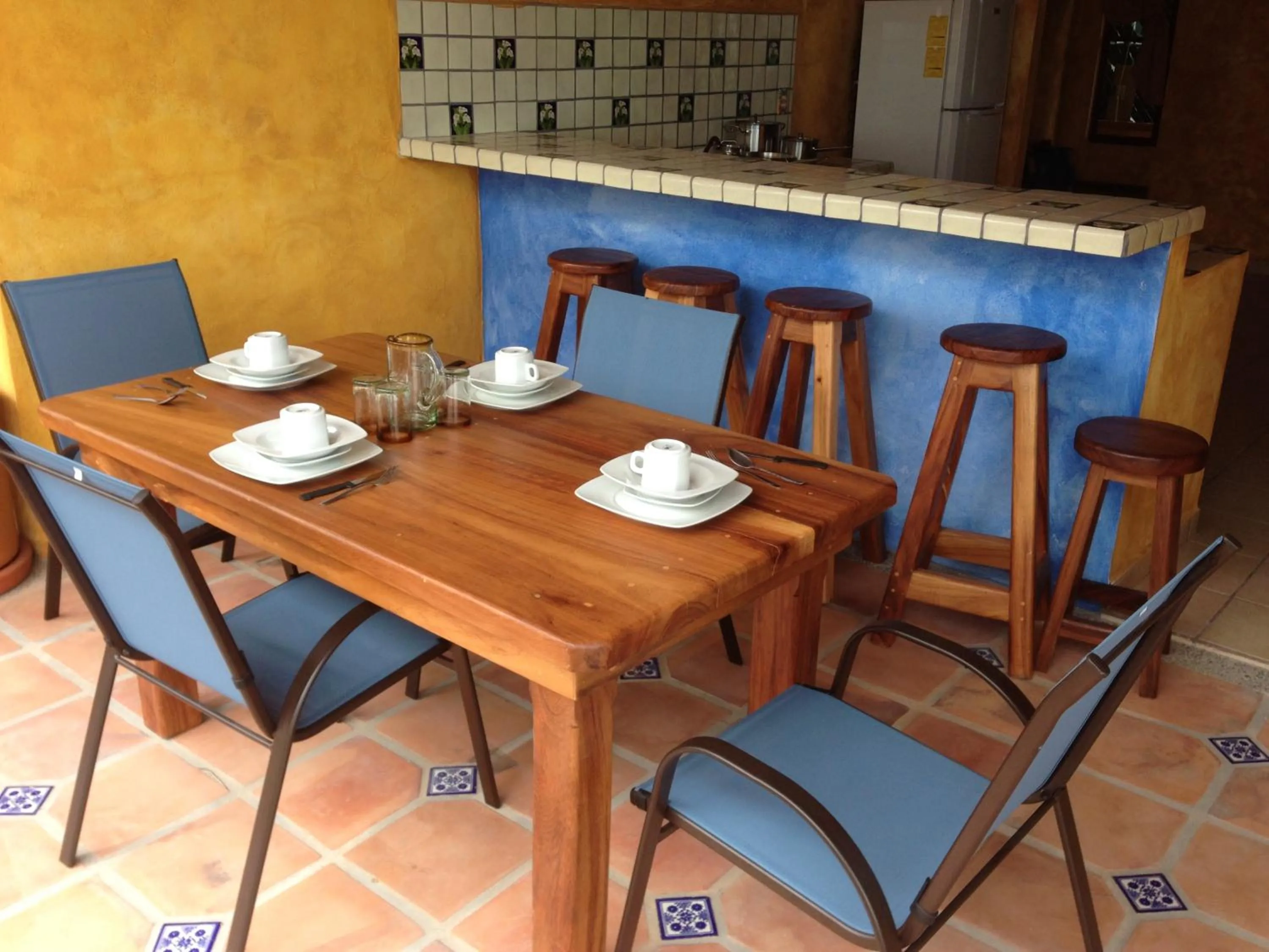 Dining area in Cabañas del Capitan