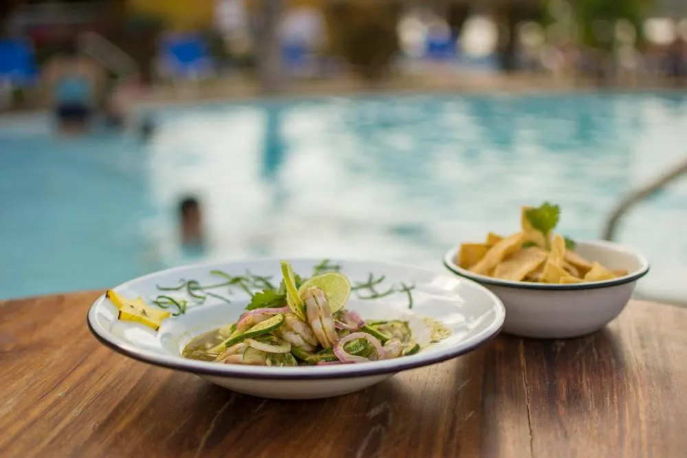 Food close-up in Cabañas del Capitan