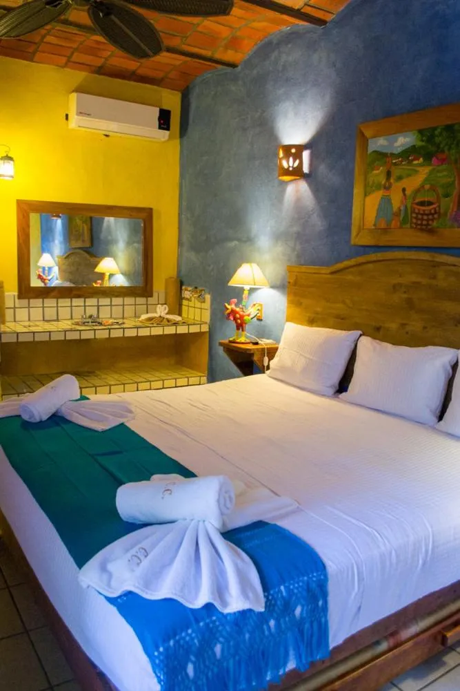 Bed in Cabañas del Capitan