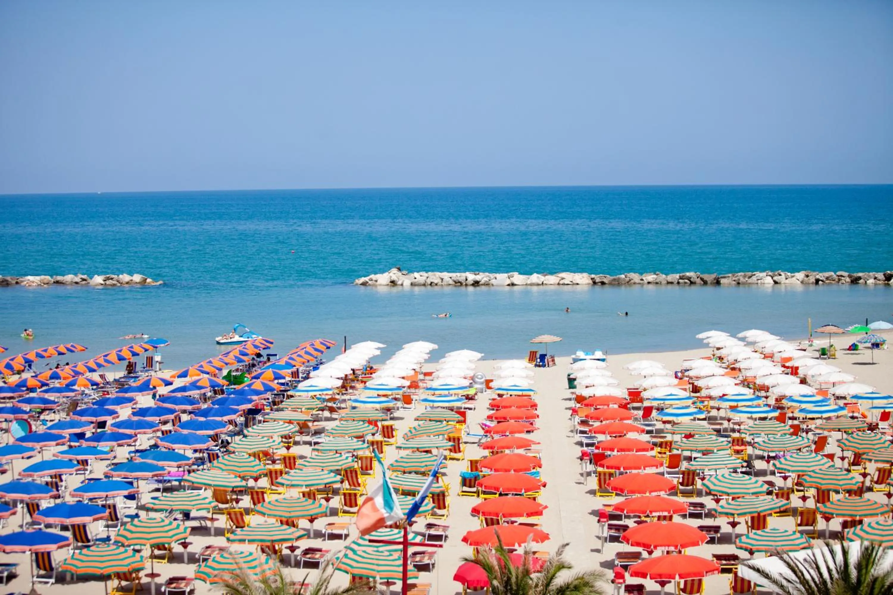 Beach in Hotel Canguro