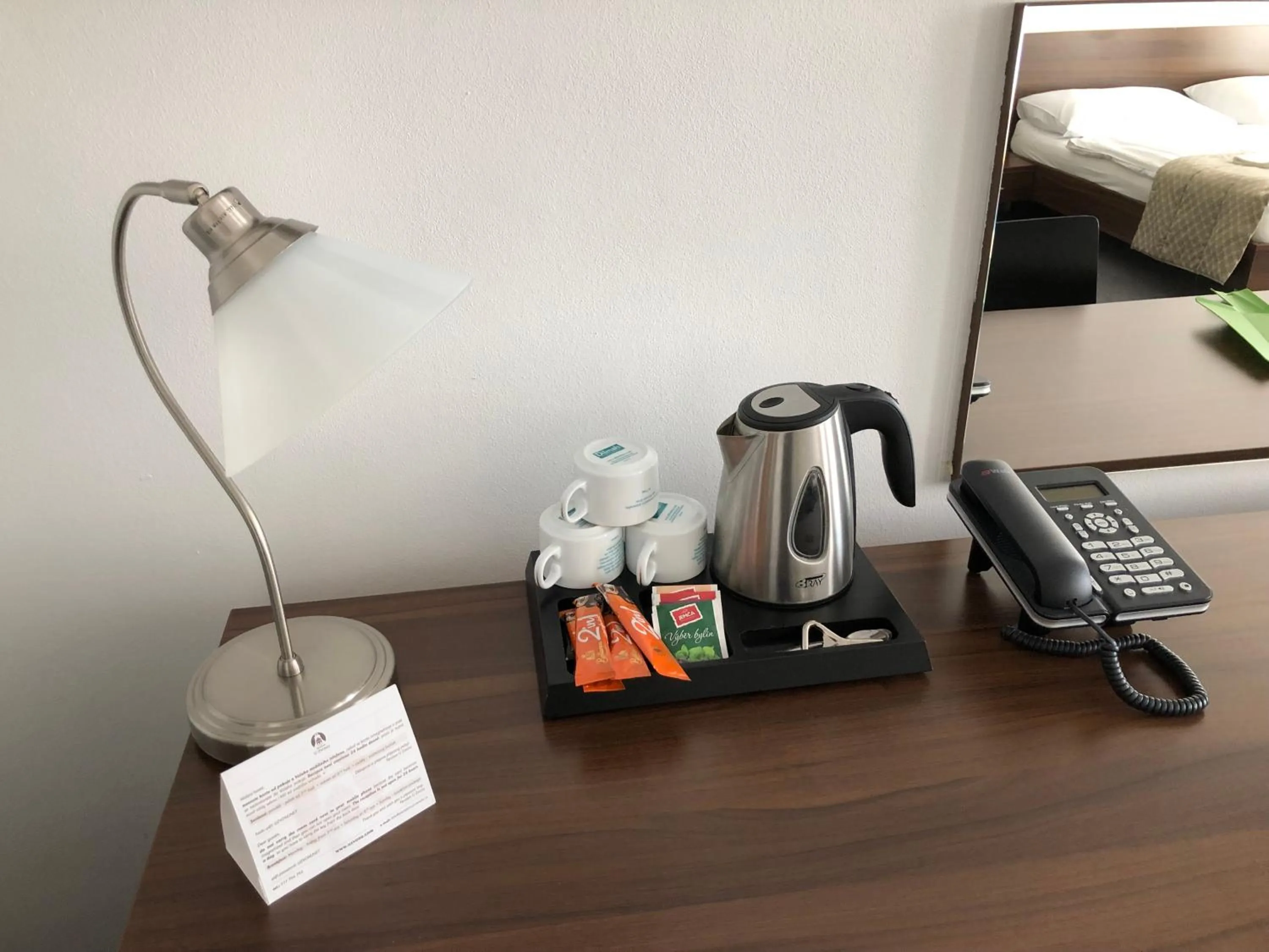 Coffee/tea facilities, Bed in Penzion U Zvonu