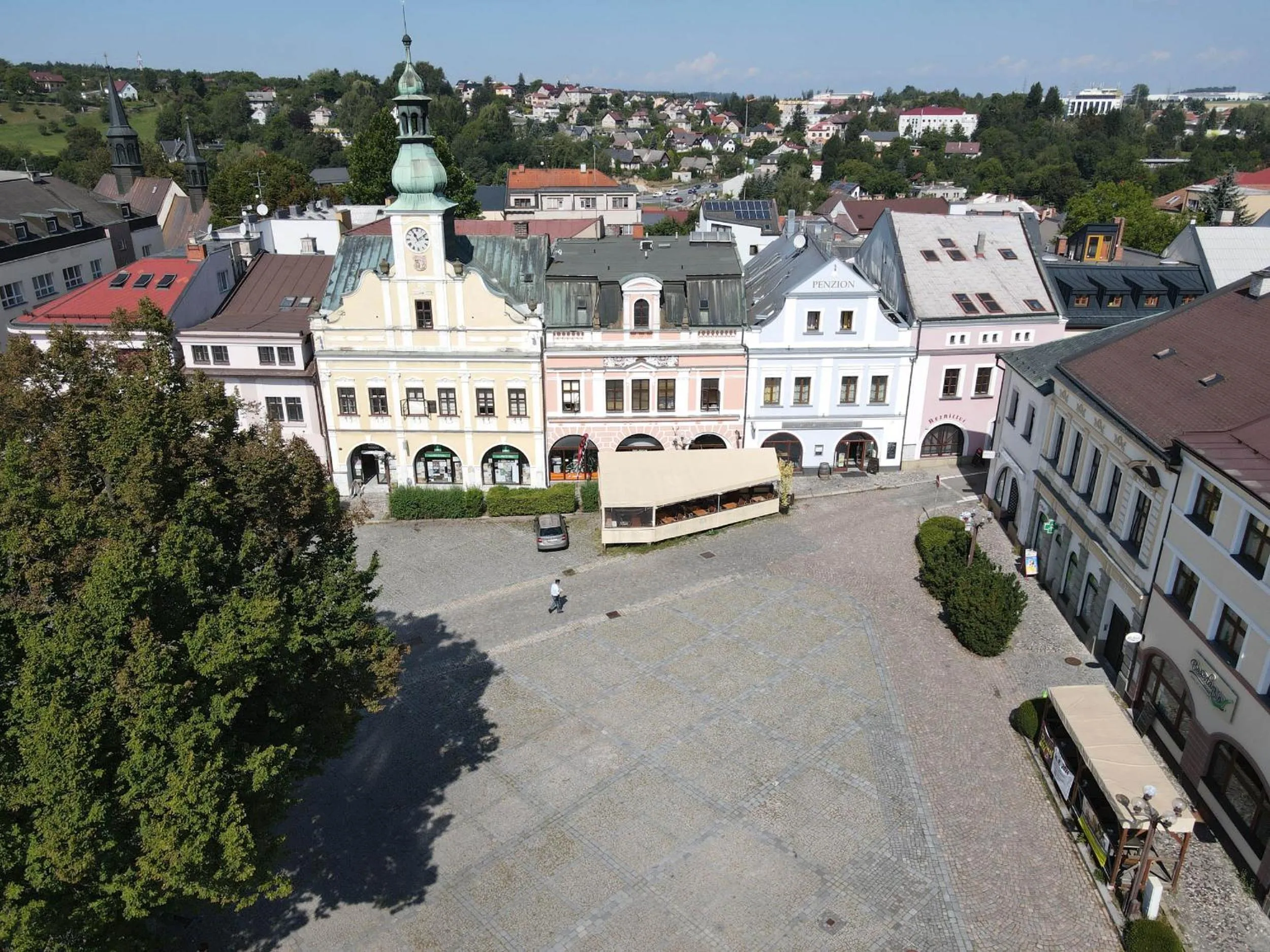 Property building in Penzion U Zvonu